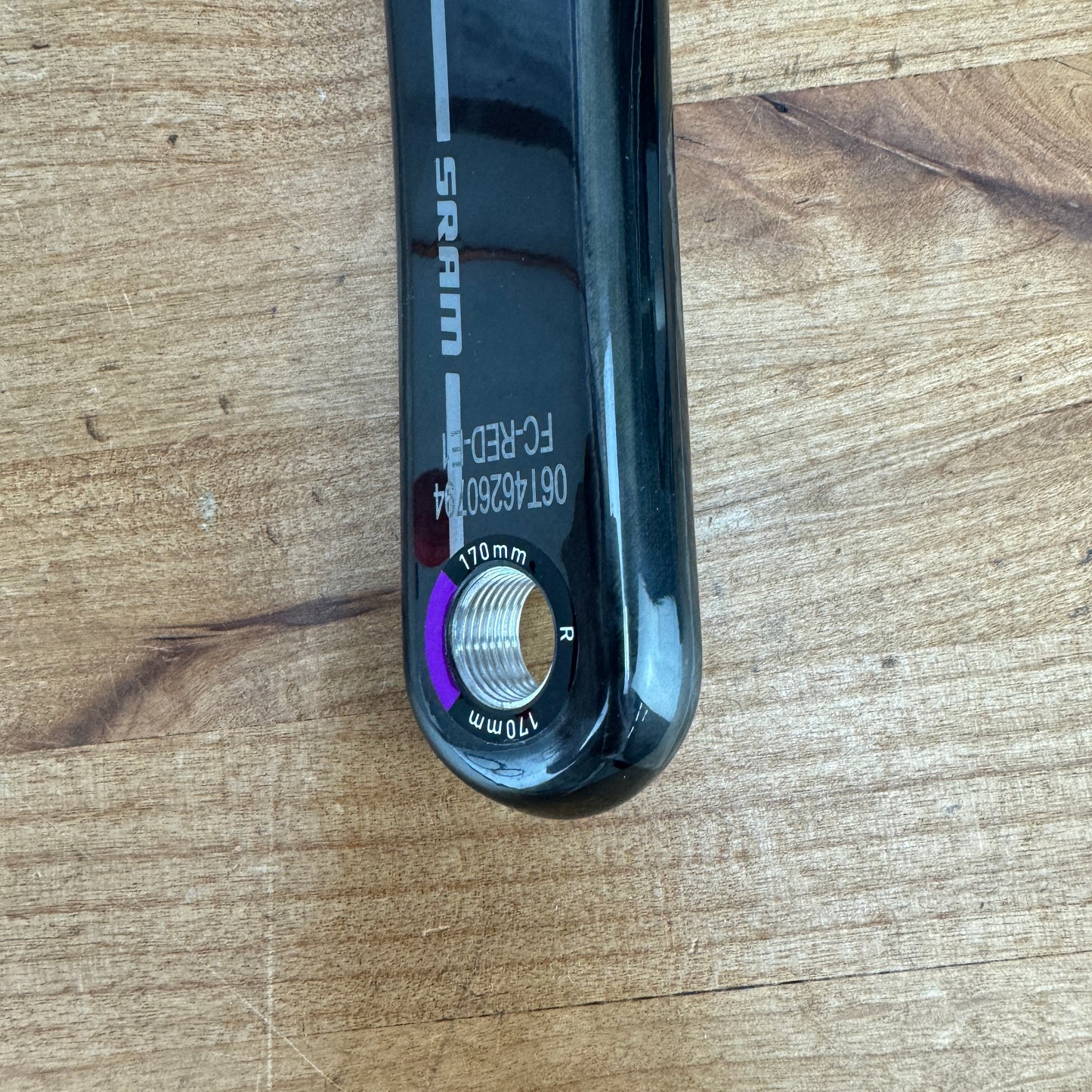 New! SRAM Red AXS E1 170mm DUB Carbon Bike Crankset Crank Arms 320g