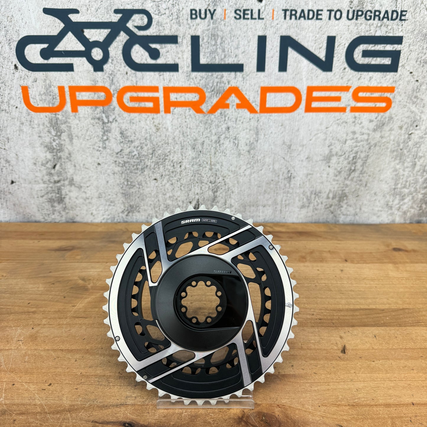 New! 2024 SRAM Red AXS E1 46/33t 12-Speed 8-Bolt Bike Chainring Set 230g