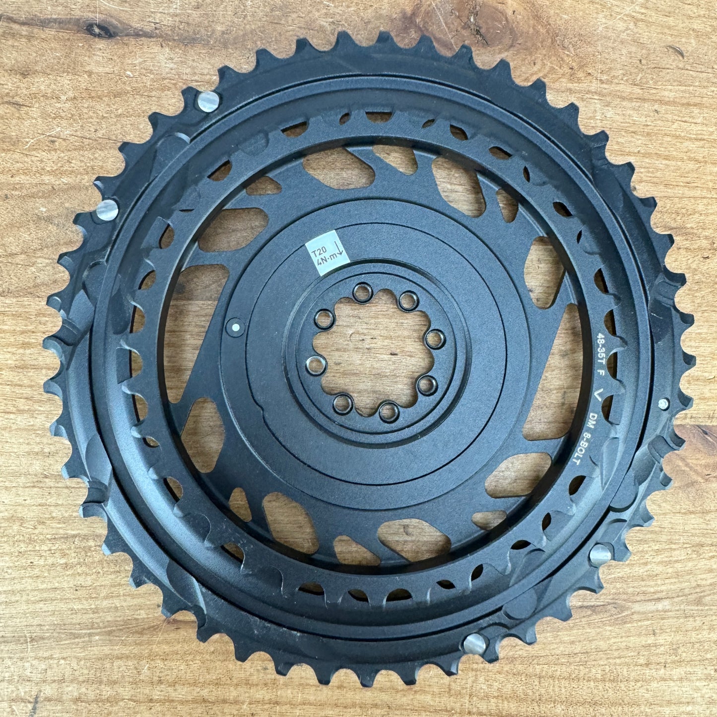 New! SRAM Red AXS E1 48/35t 12-Speed Direct Mount Bike Chainring Set 235g