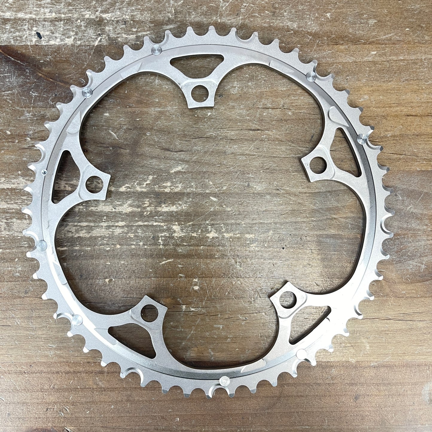 Low Mile! Campagnolo Brev 52/39t 130BCD 10-Speed Road Bike Chainrings 132g