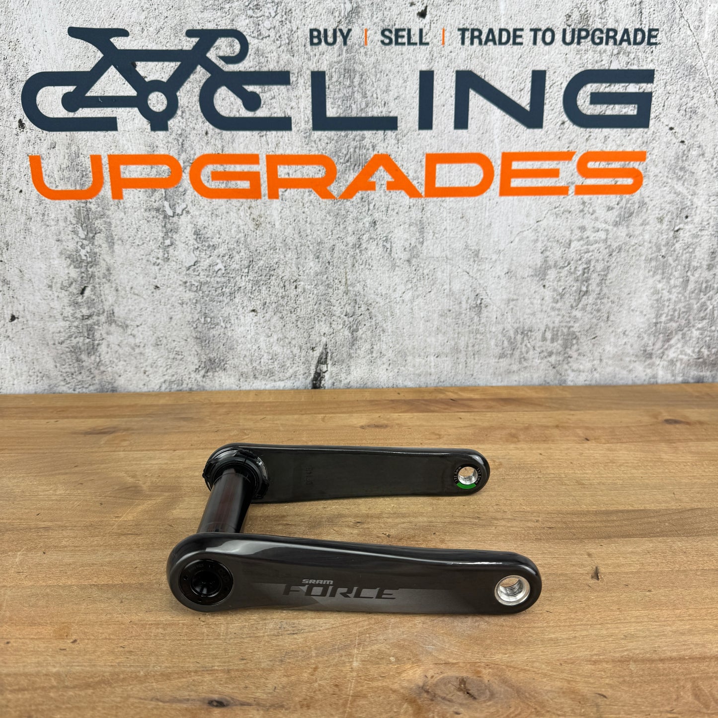 SRAM Force AXS D1 172.5mm 8-Bolt Direct-Mount DUB Carbon Bike Crankset 460g