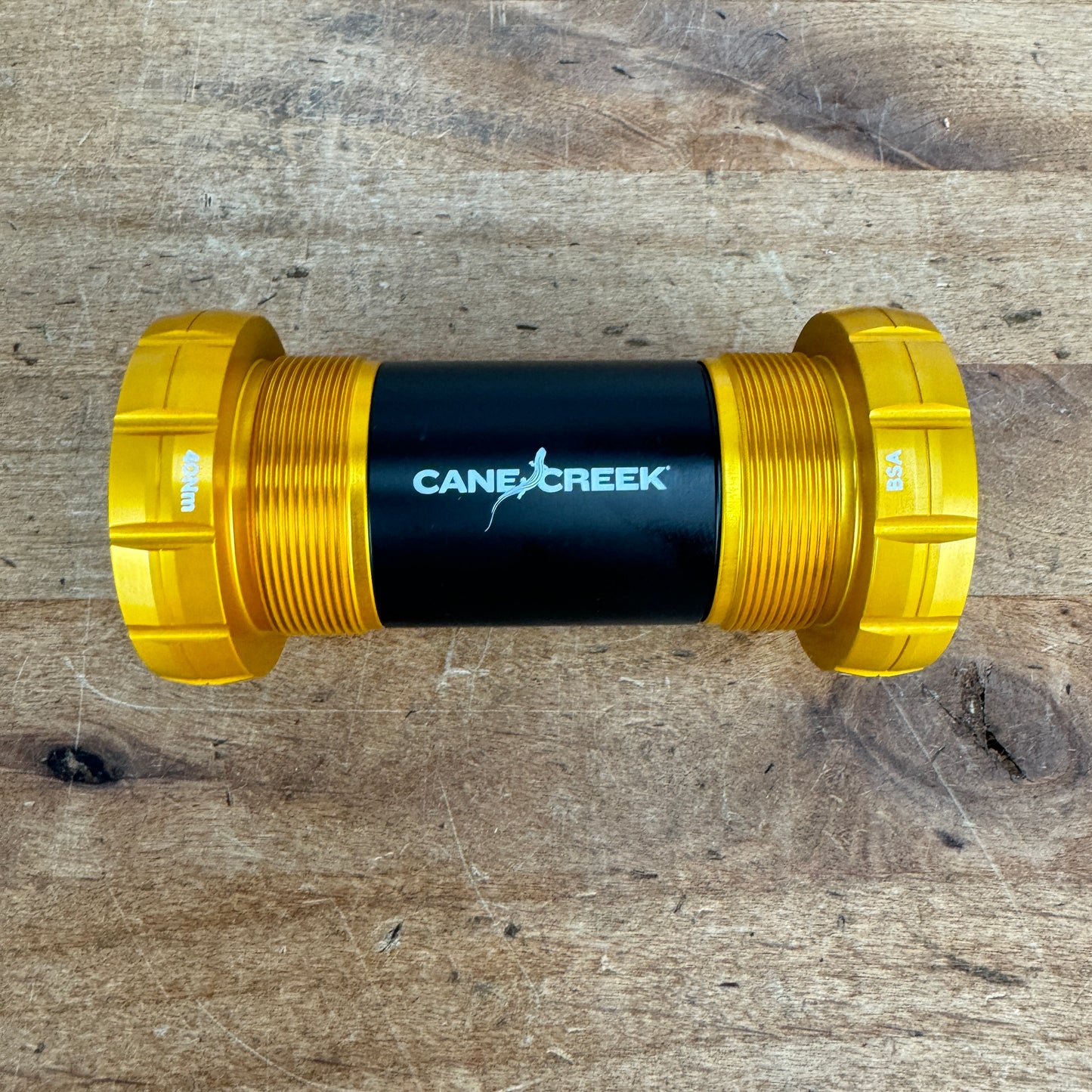 New! Cane Creek Hellbender 70 BSA Threaded 30mm Gold Bottom Bracket BAI0143