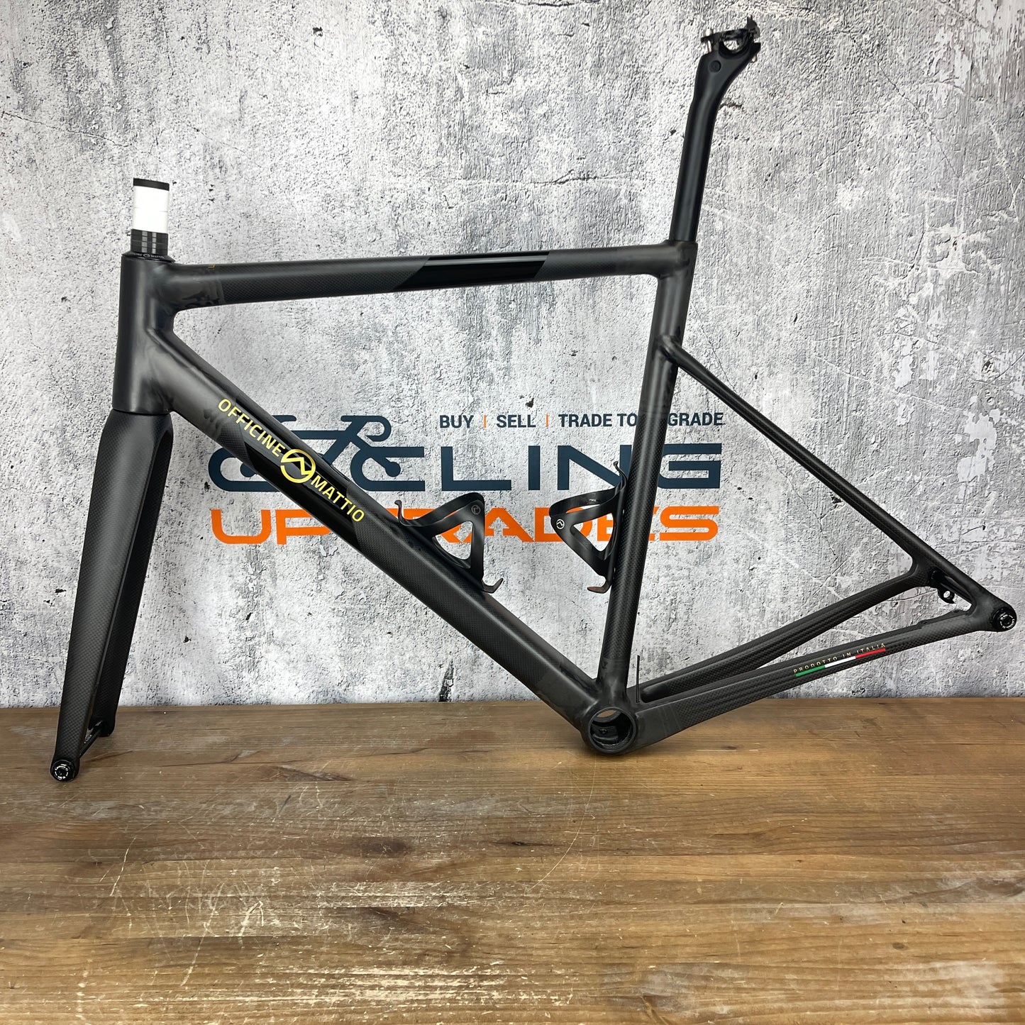 Mint! Officine Mattio Lemma 2.0 54cm Disc Brake Carbon Frameset 700c 1926g