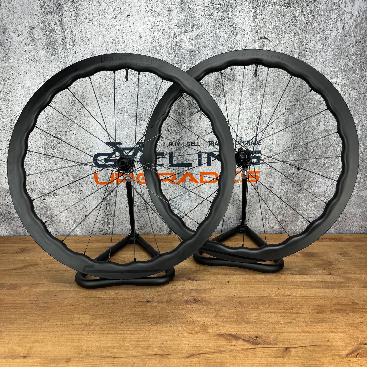 New! Princeton CarbonWorks Grit 4540 Carbon Tubeless Disc Wheelset 700c 1408g