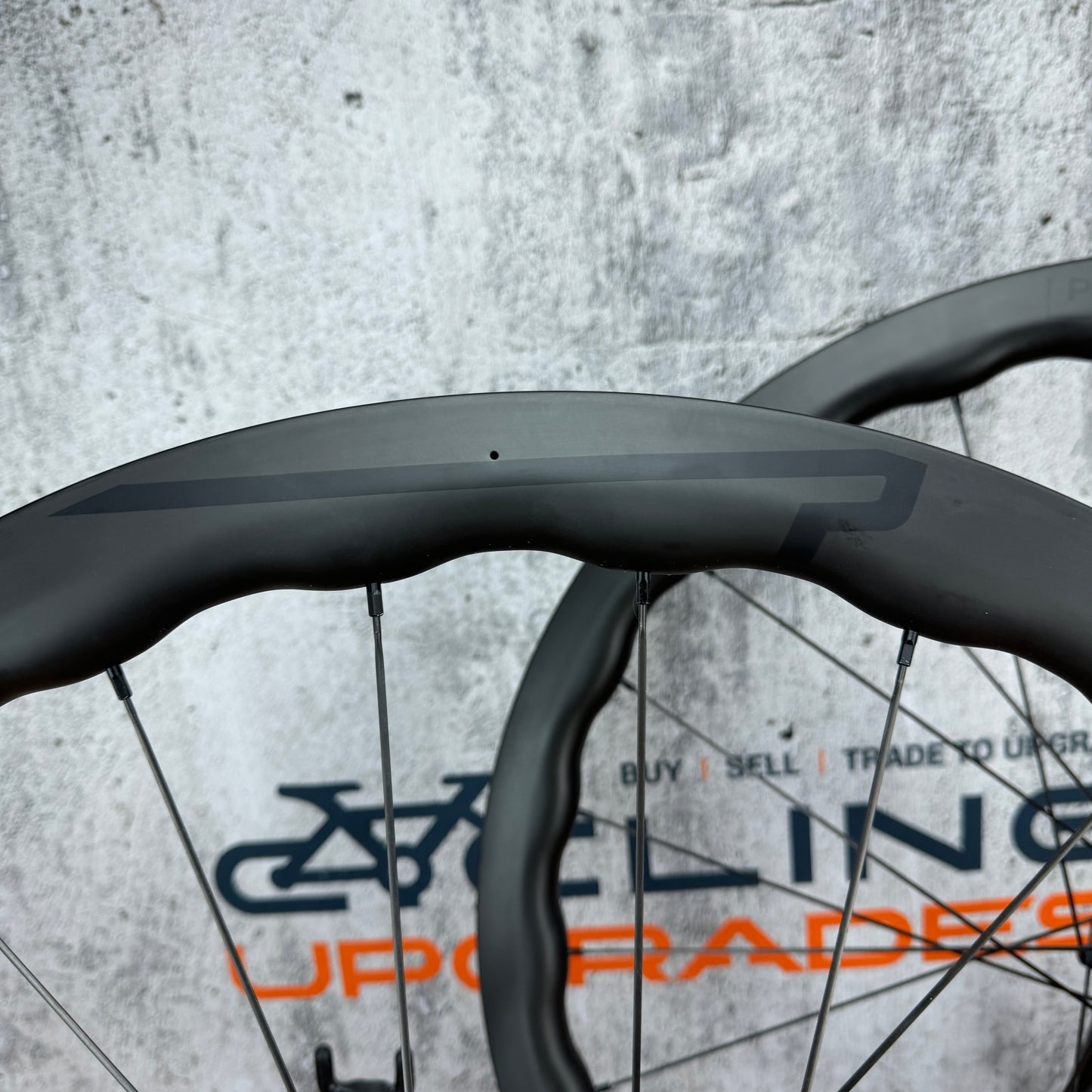 New! Princeton CarbonWorks Grit 4540 Carbon Tubeless Disc Wheelset 700c 1408g