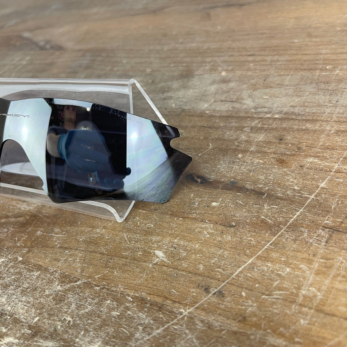 Mint/Vintage! Oakley Gen 1 Black Iridium Original Hybrid Shape Sunglass Lens