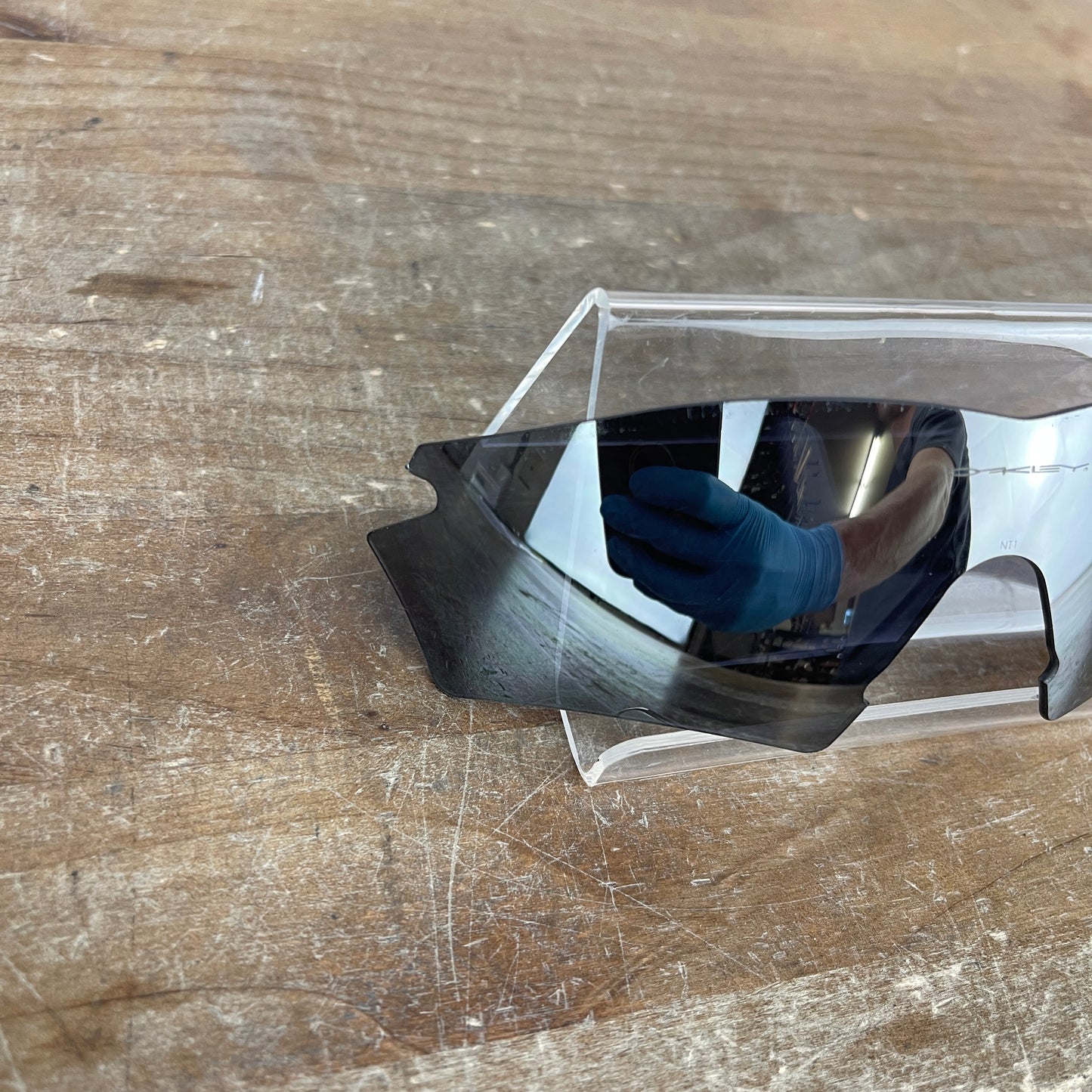 Mint/Vintage! Oakley Gen 1 Black Iridium Original Hybrid Shape Sunglass Lens