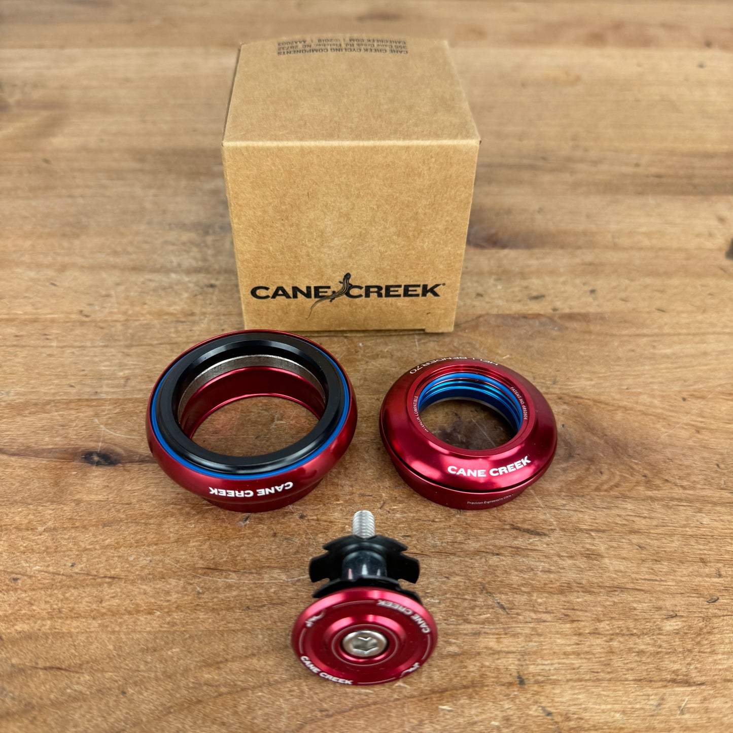 New! Cane Creek Hellbender 70 1 1/8" ZS44/28.6/H8 EC44/40 BAA1187 Red Headset