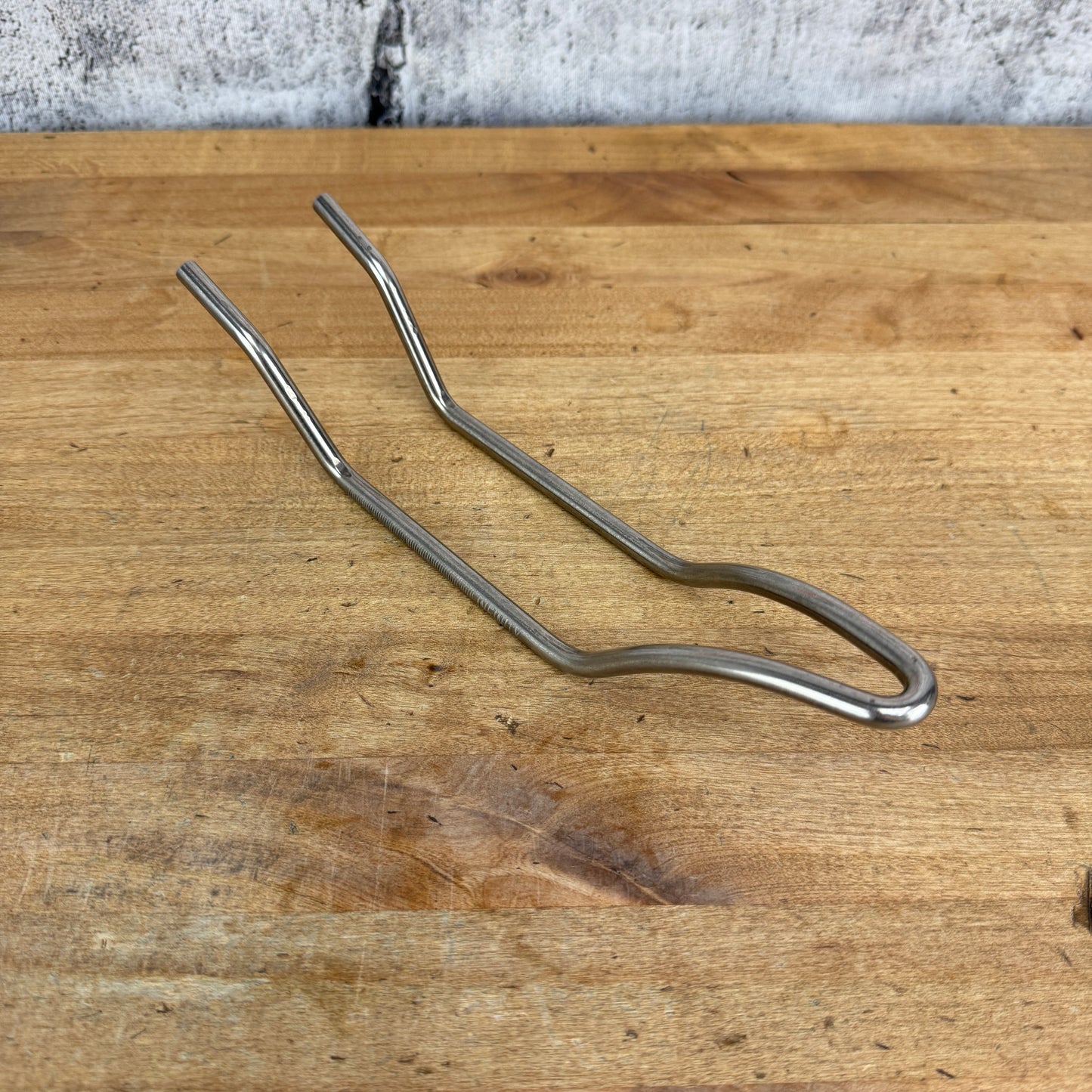 New! Infinity Bike Seat Polished 7x7mm Stainless Steel Replacement Saddle Rails 144g