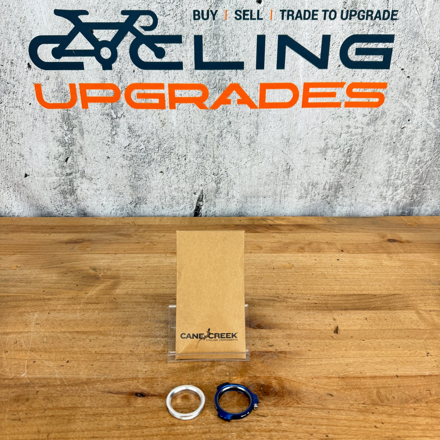 New! Cane Creek ee Wing Crank Preloader Lockring Blue BAI0030