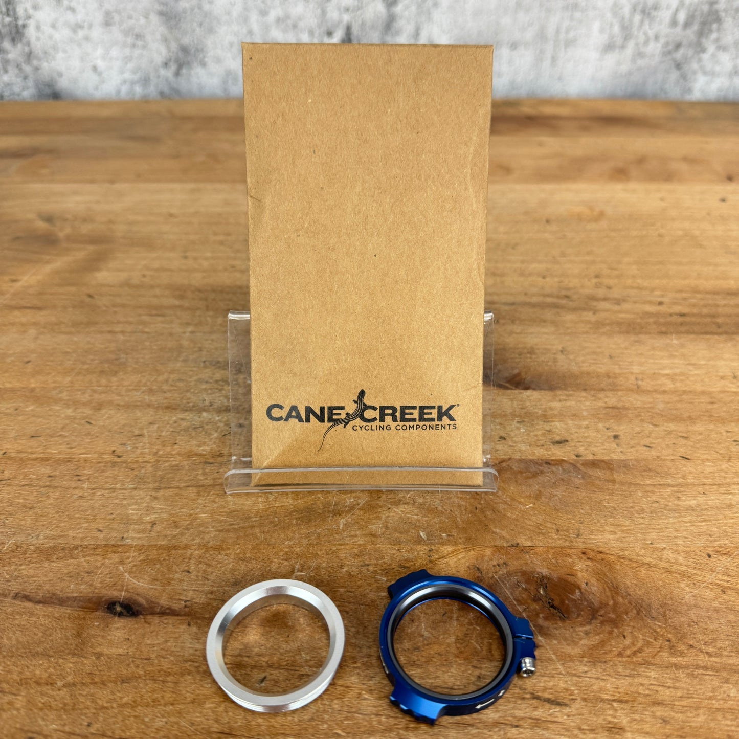 New! Cane Creek ee Wing Crank Preloader Lockring Blue BAI0030
