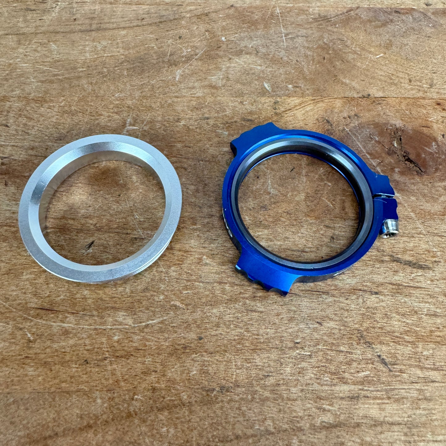 New! Cane Creek ee Wing Crank Preloader Lockring Blue BAI0030