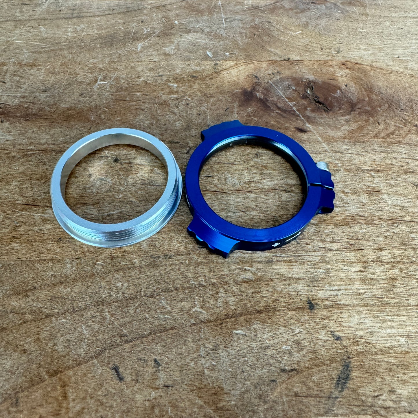 New! Cane Creek ee Wing Crank Preloader Lockring Blue BAI0030