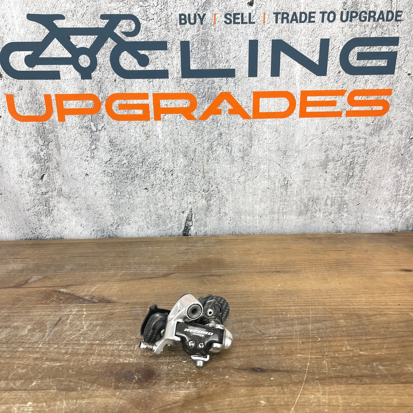 Campagnolo RD4-REXS Record Titanium 10-Speed Road Bike Rear Derailleur 185g