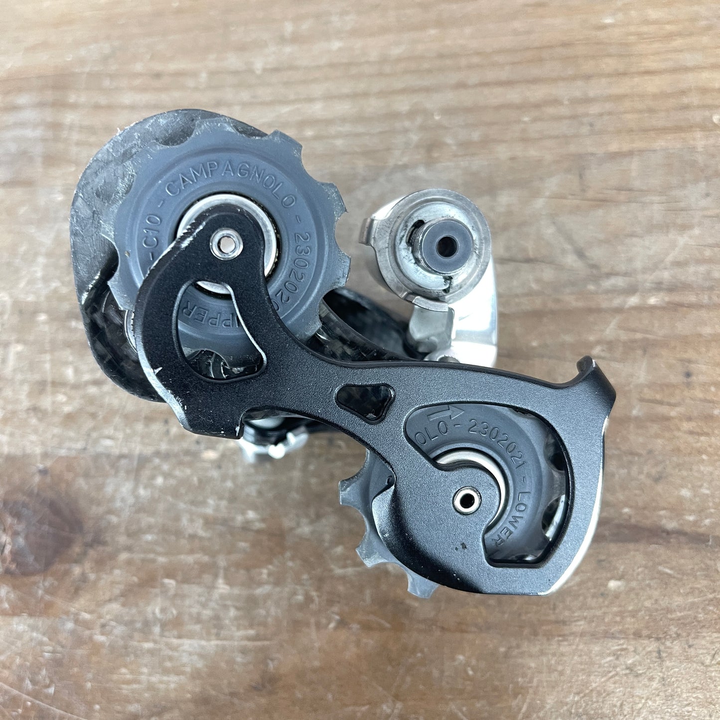 Campagnolo RD4-REXS Record Titanium 10-Speed Road Bike Rear Derailleur 185g