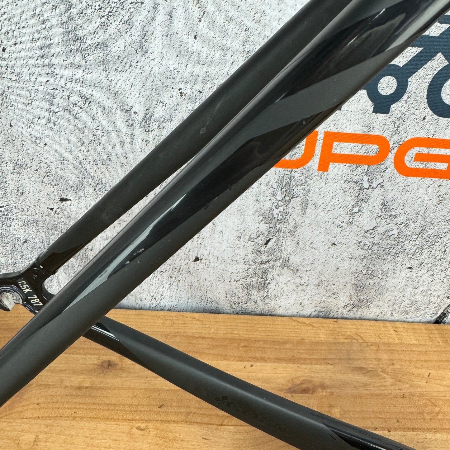 Low Mile! Colnago C59 Electronic Nero 52s (55cm) Carbon Rim Brake Frameset BoB