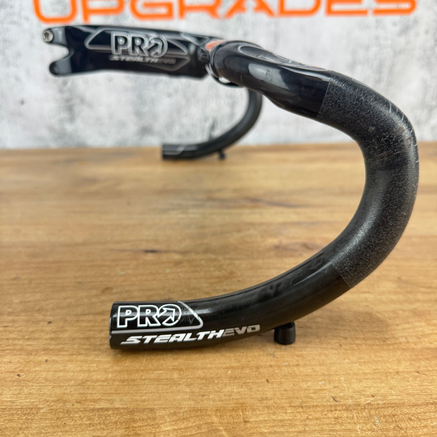 Low Mile! Shimano Pro Stealth Evo Carbon 44cm x 130mm Integrated Handlebar 400g