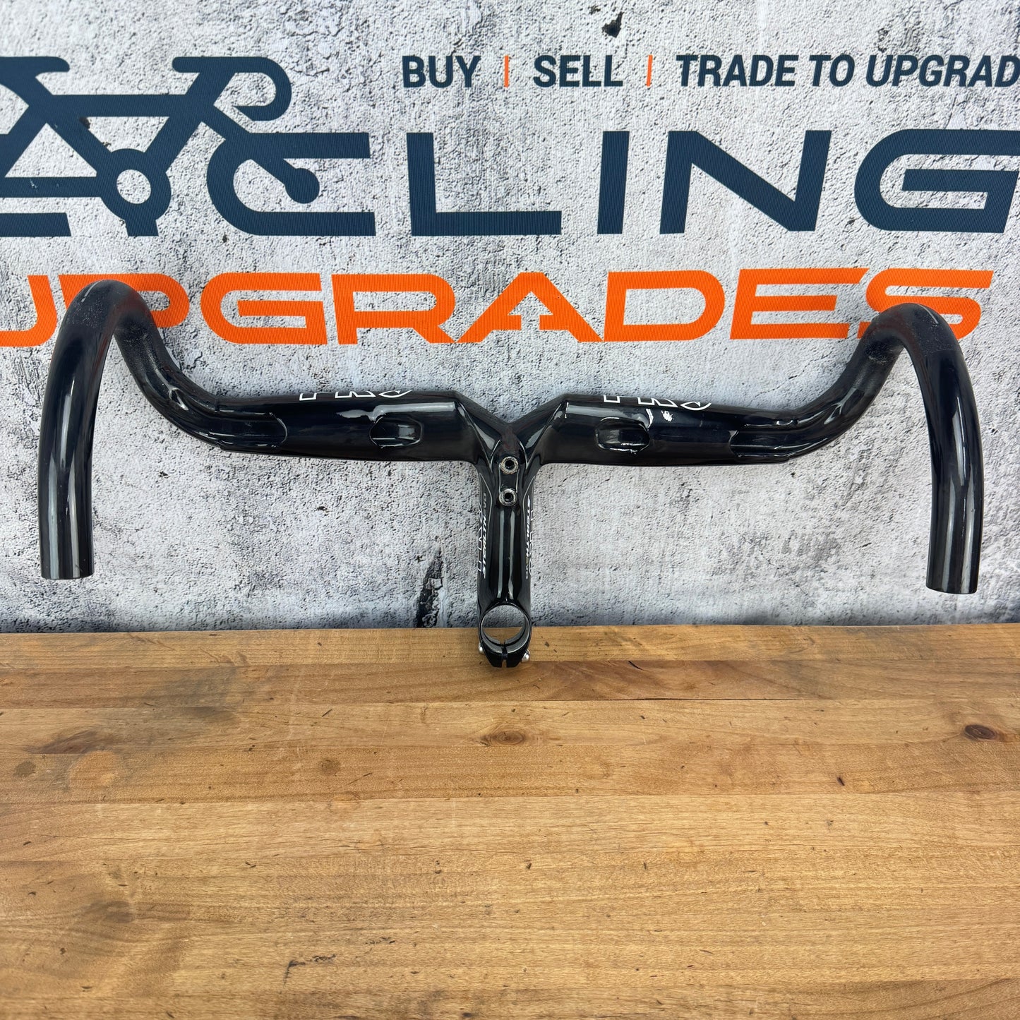 Low Mile! Shimano Pro Stealth Evo Carbon 44cm x 130mm Integrated Handlebar 400g