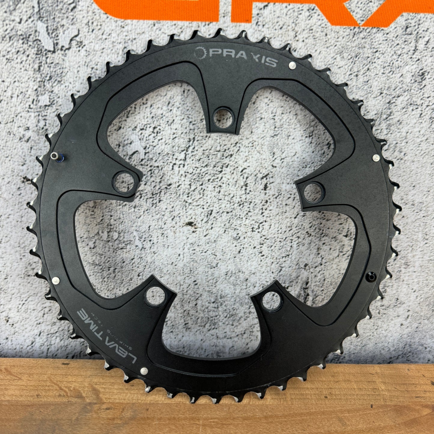 PraxisWorks LevaTime 50/34t 110BCD 11-Speed 5-Bolt Bike Chainring Set 161g