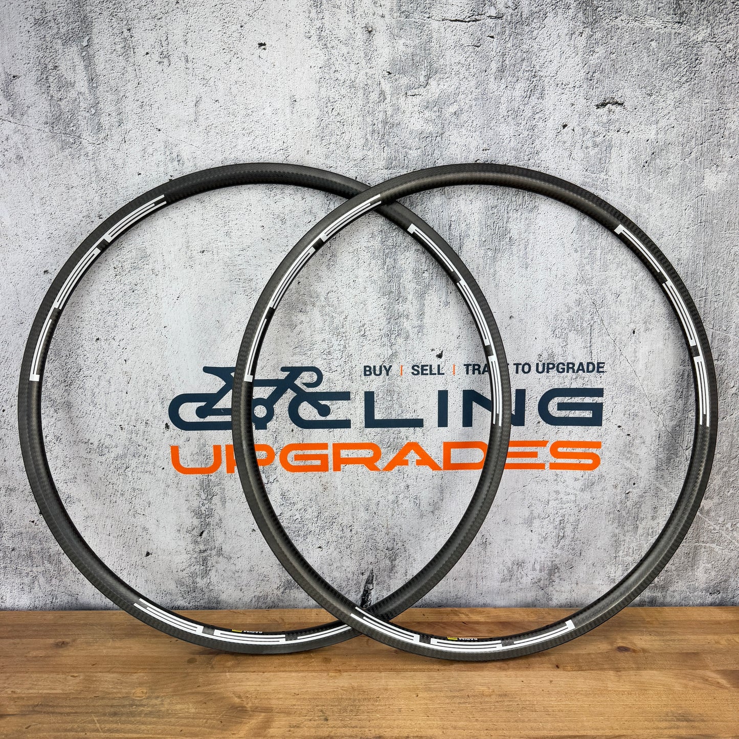New Takeoff! FSE 20/24h Filament Spun 23mm Carbon Tubular Rim Brake Rims 520g