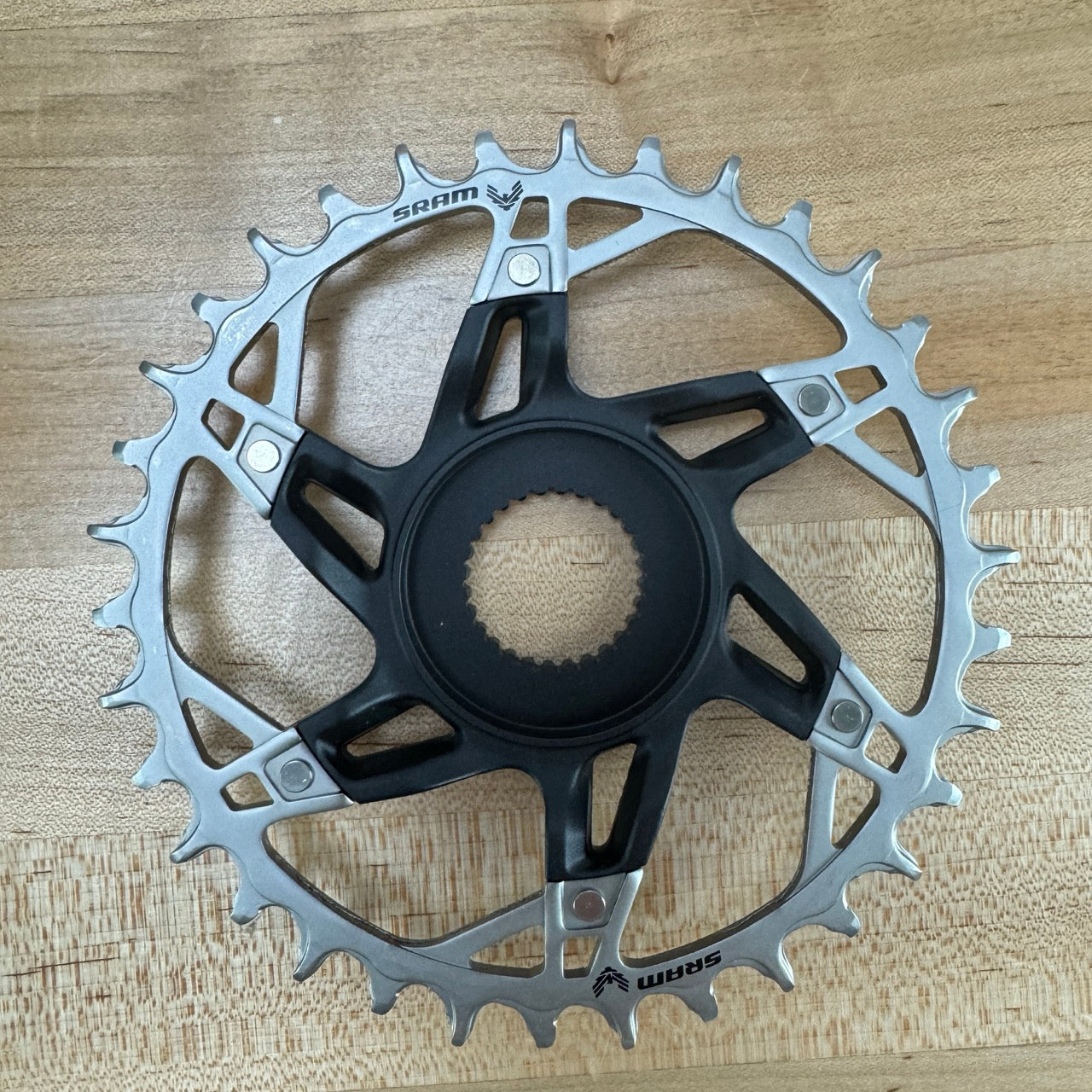 New! SRAM XX T-Type E-MTB 34t 12-Speed Bosch Gen 4 Chainring 169g MSRP $120