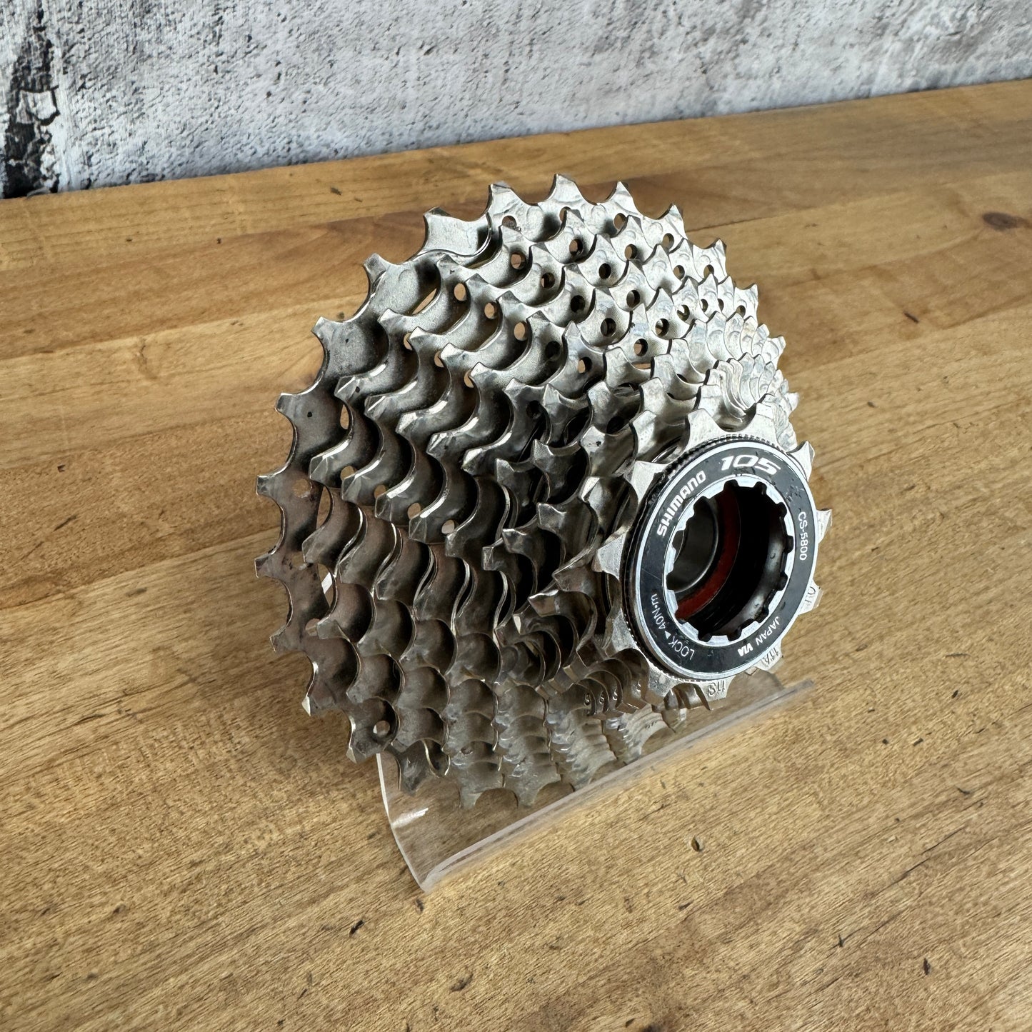 Shimano 105 CS-5800 11-28t 11-Speed Bike Cassette "Light Wear" 276g