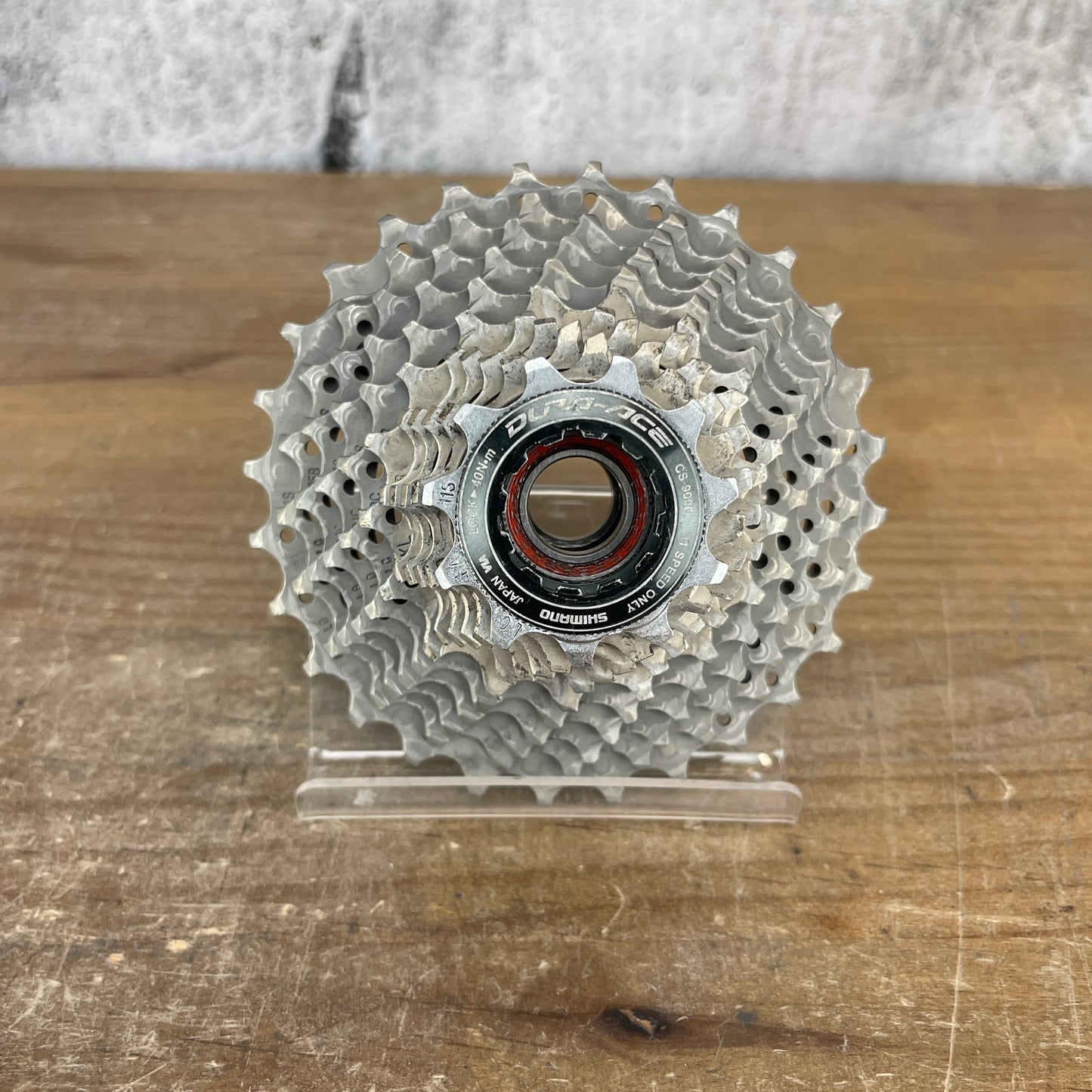 Shimano Dura-Ace CS-9000 11-28t 11-Speed Road Bike Cassette "Typical Wear" 192g