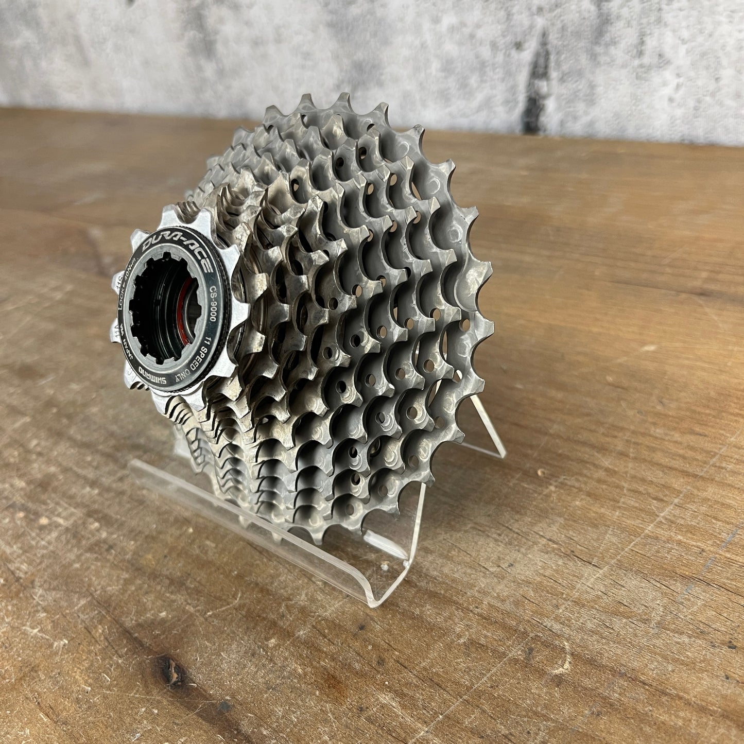 Shimano Dura-Ace CS-9000 11-28t 11-Speed Road Bike Cassette "Typical Wear" 192g