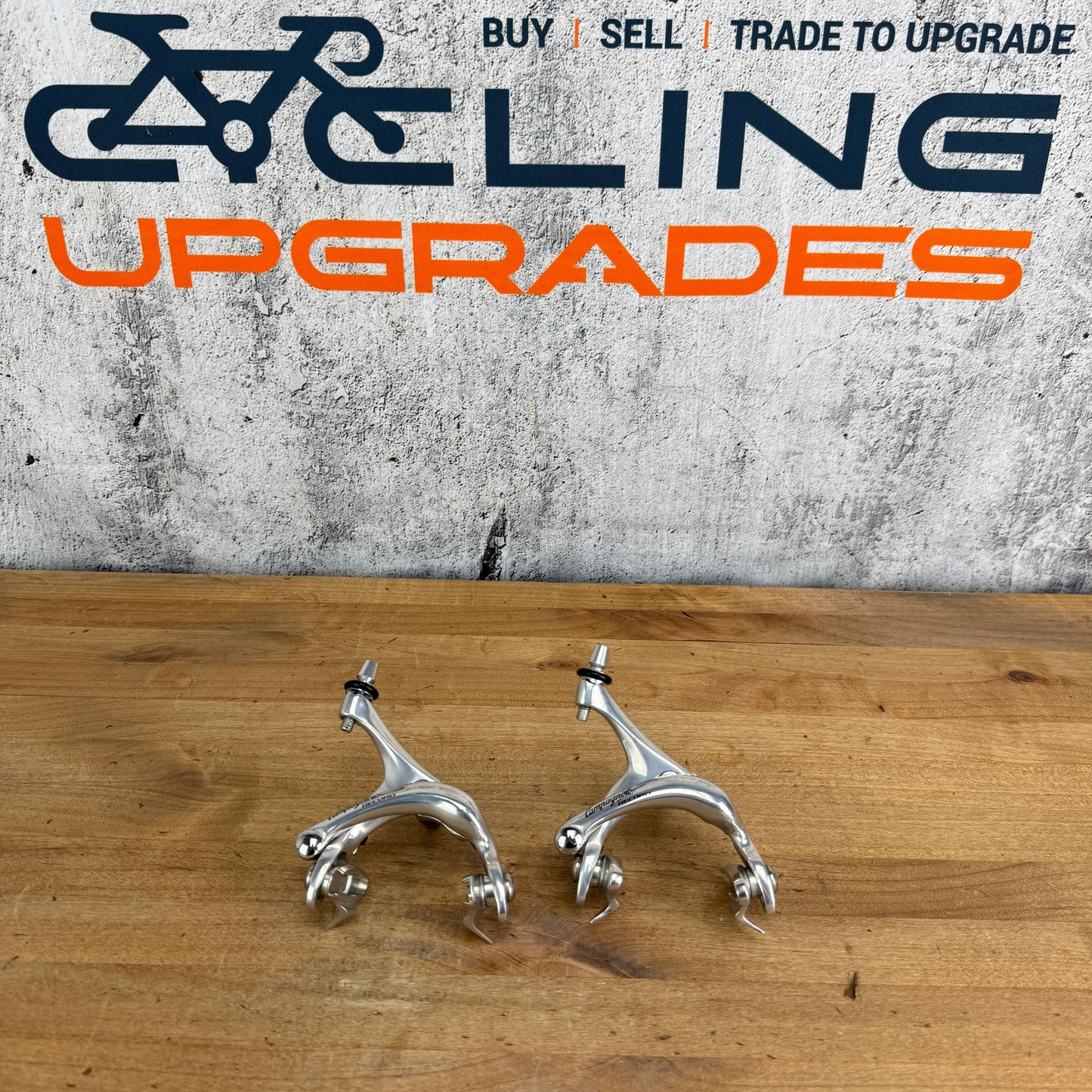 Low Mile! Campagnolo Record 10 Center-Mount Brakeset Rim Brake Calipers 368g