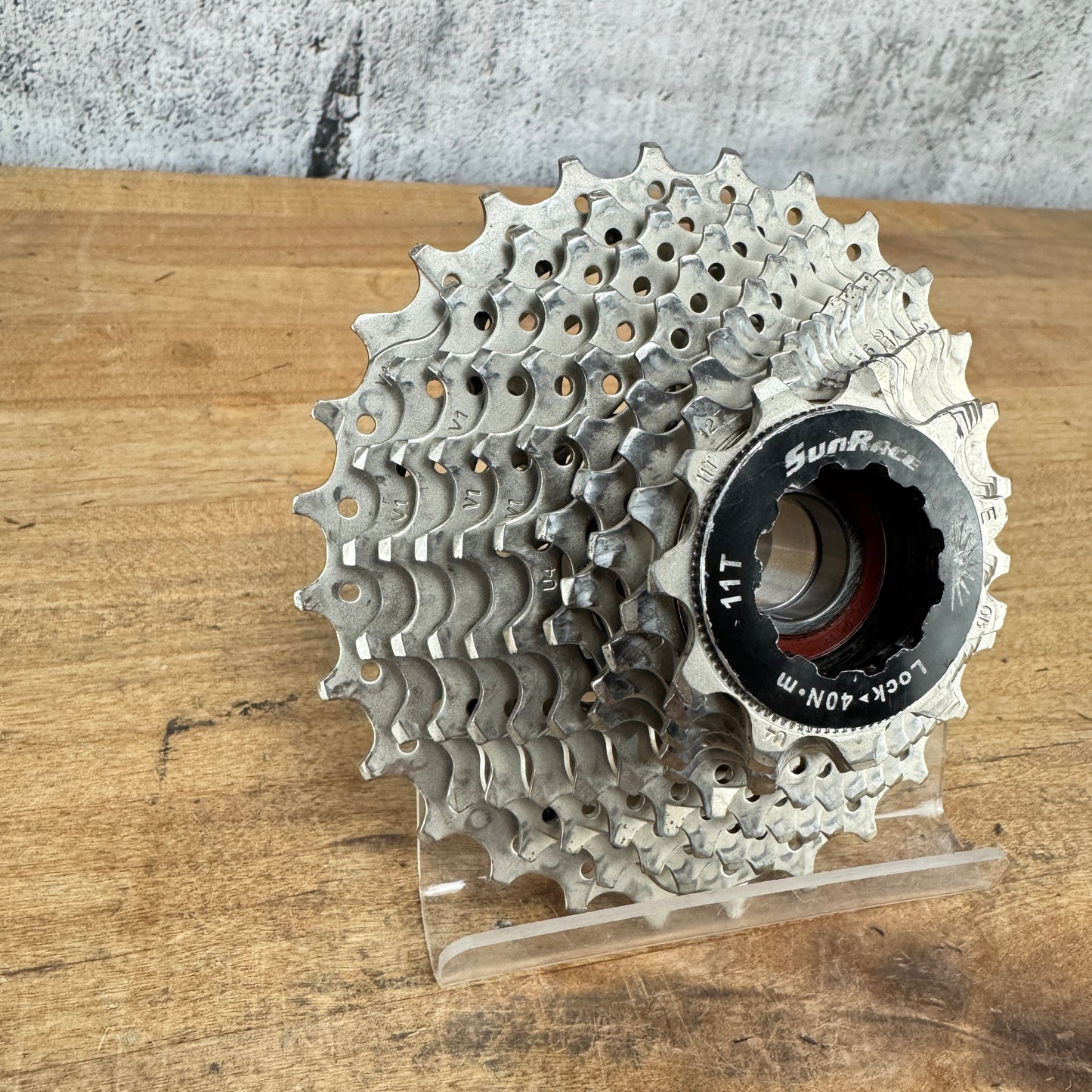 SunRace CSRS3 EAS 11-Speed 11-28t "Typical Wear" Bike Cassette 278g