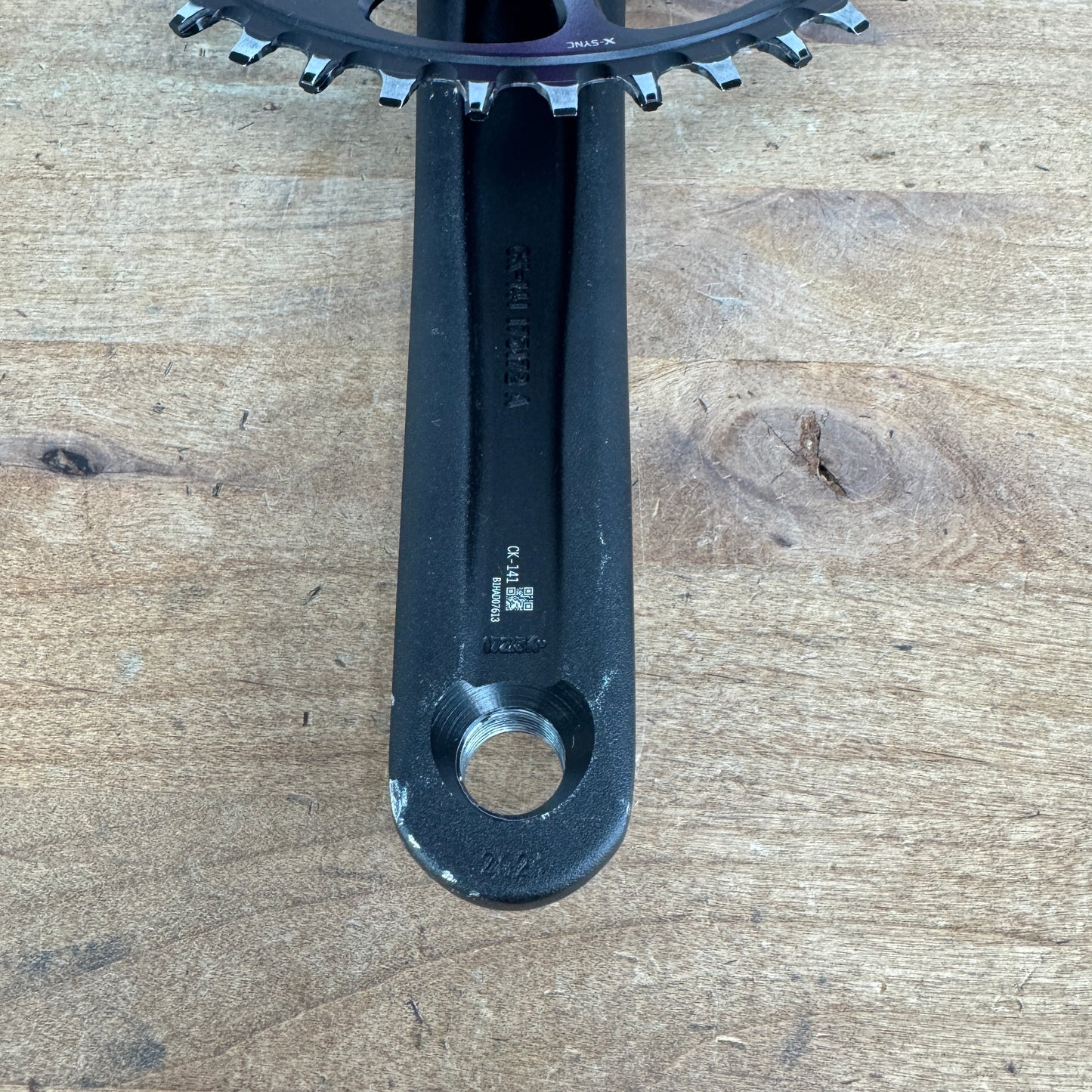 Cannondale One Alloy 172.5mm 40T 1x Spidering Alloy Crankset 30mm Si Spindle