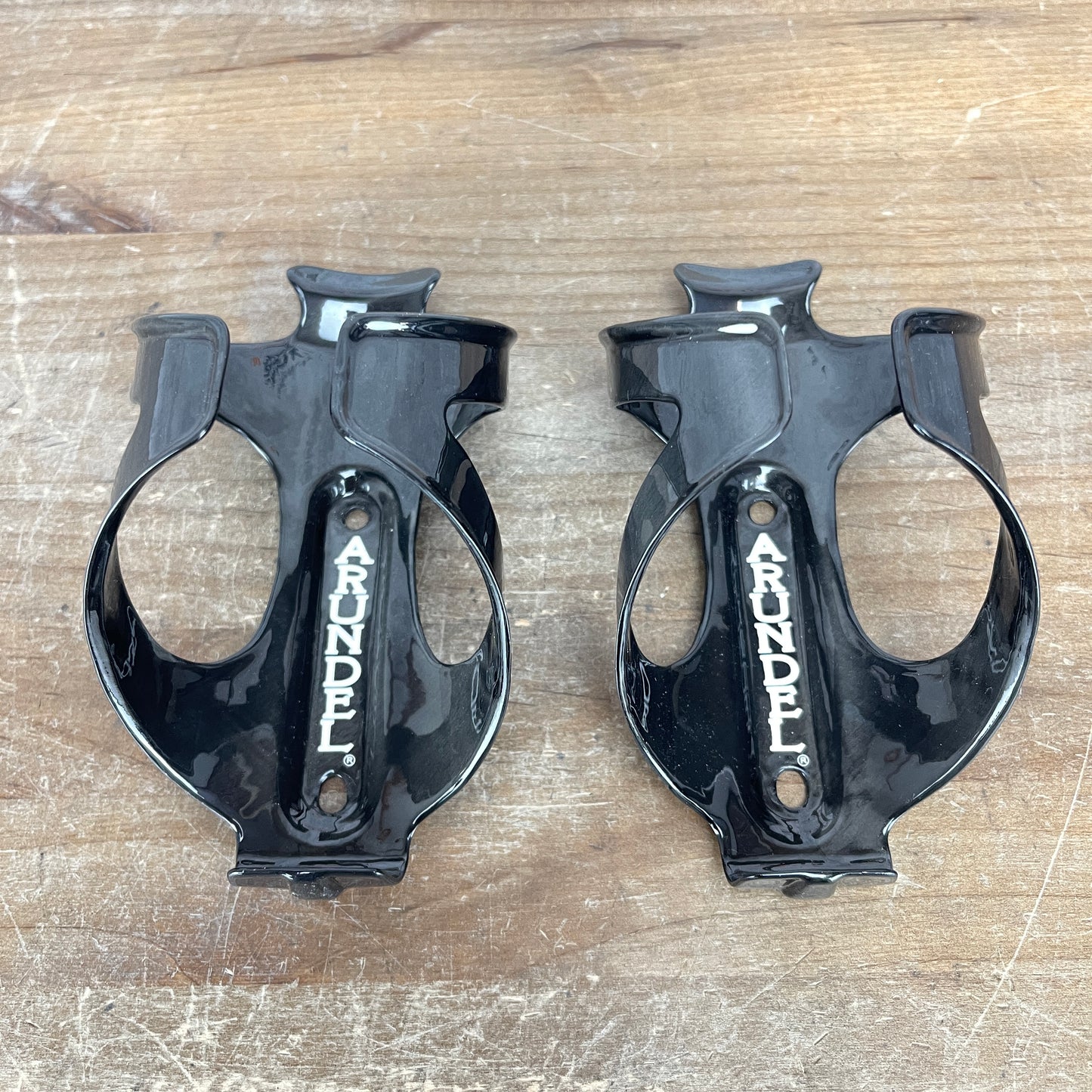 New! Arundel Dave-O Carbon Oil Slick/Gloss Black Water Bottle Cages 60g