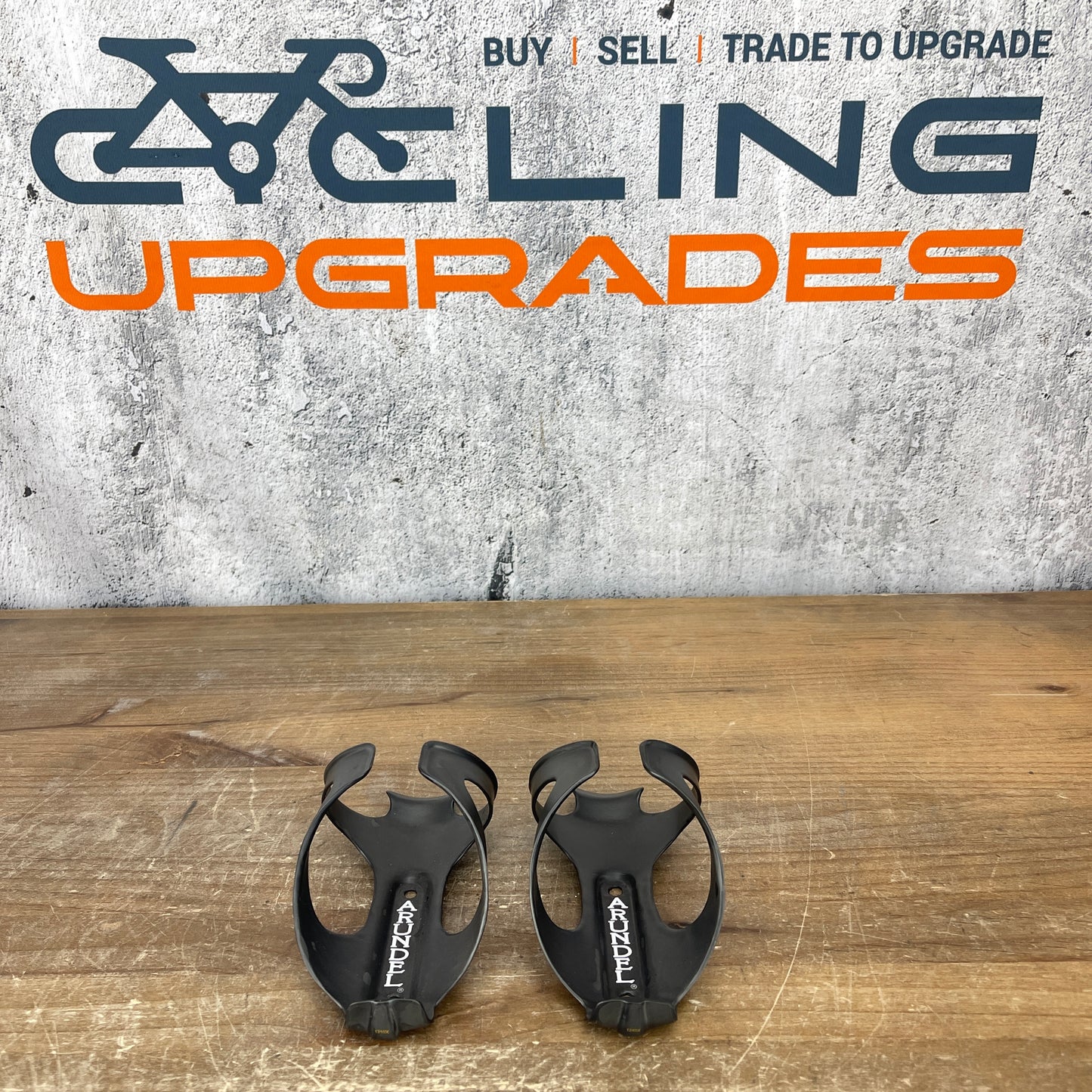 New! Pair (2x) Arundel Dave-O Carbon UD/Matte Black Water Bottle Cages 60g
