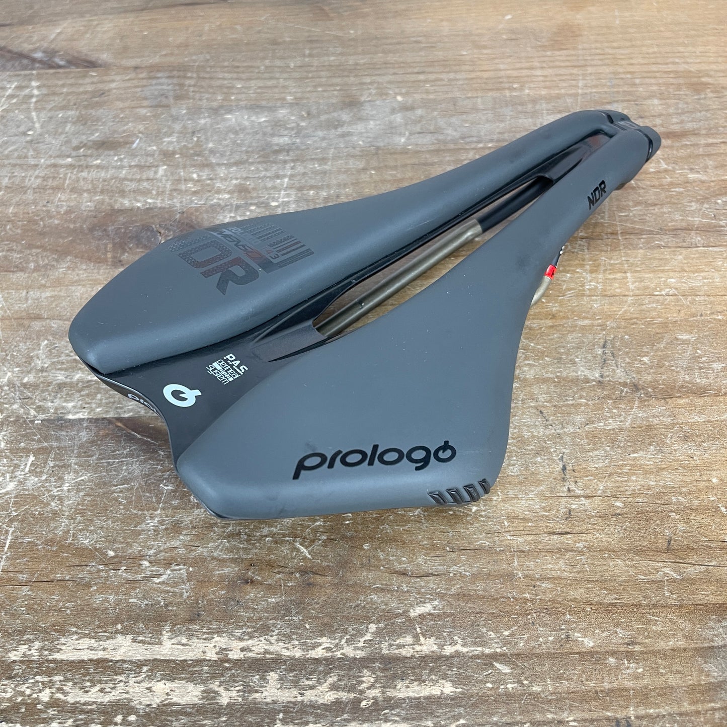 Prologo Dimension NDR 7x7mm Tirox Rails 143mm Road Bike Saddle 225g