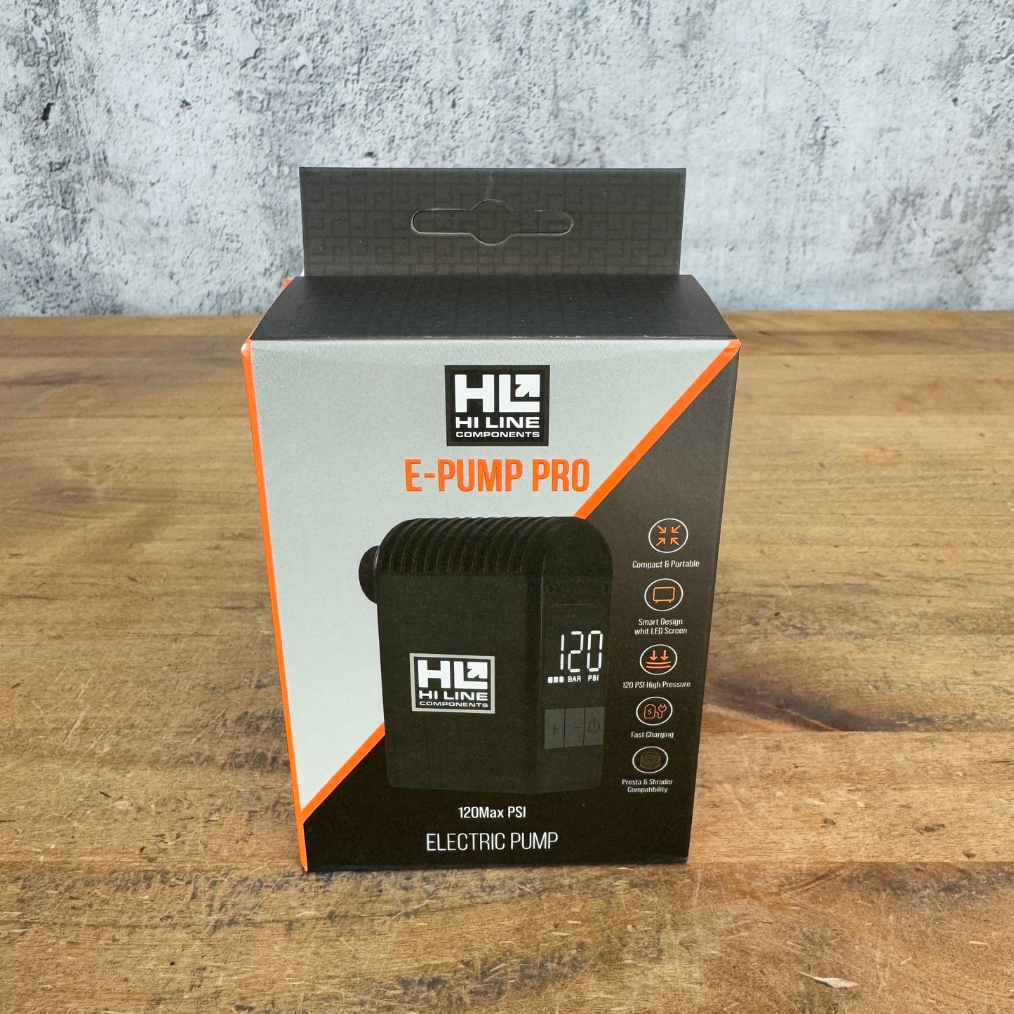 New! Hi Line Components E-Pump Pro Mini Electric Cycling Bike Tire Pump 155g