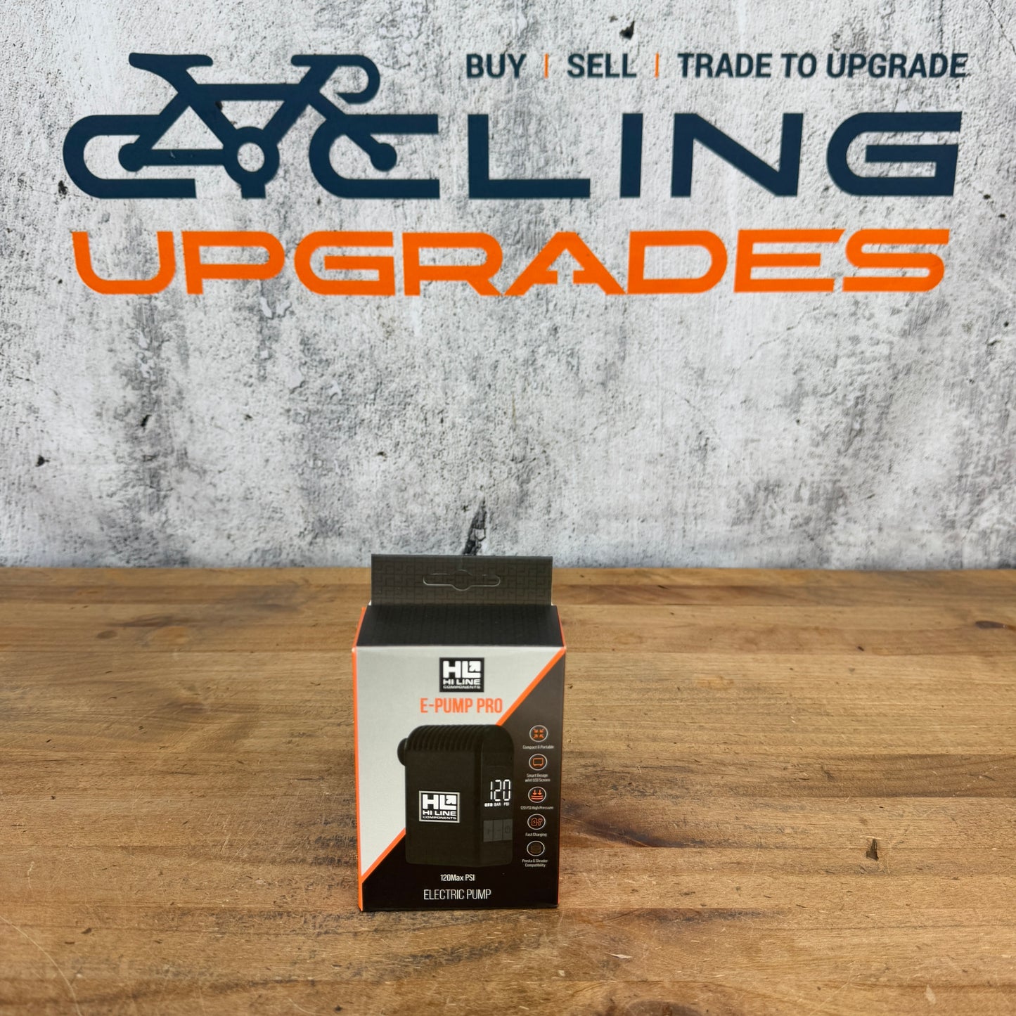 New! Hi Line Components E-Pump Pro Mini Electric Cycling Bike Tire Pump 155g