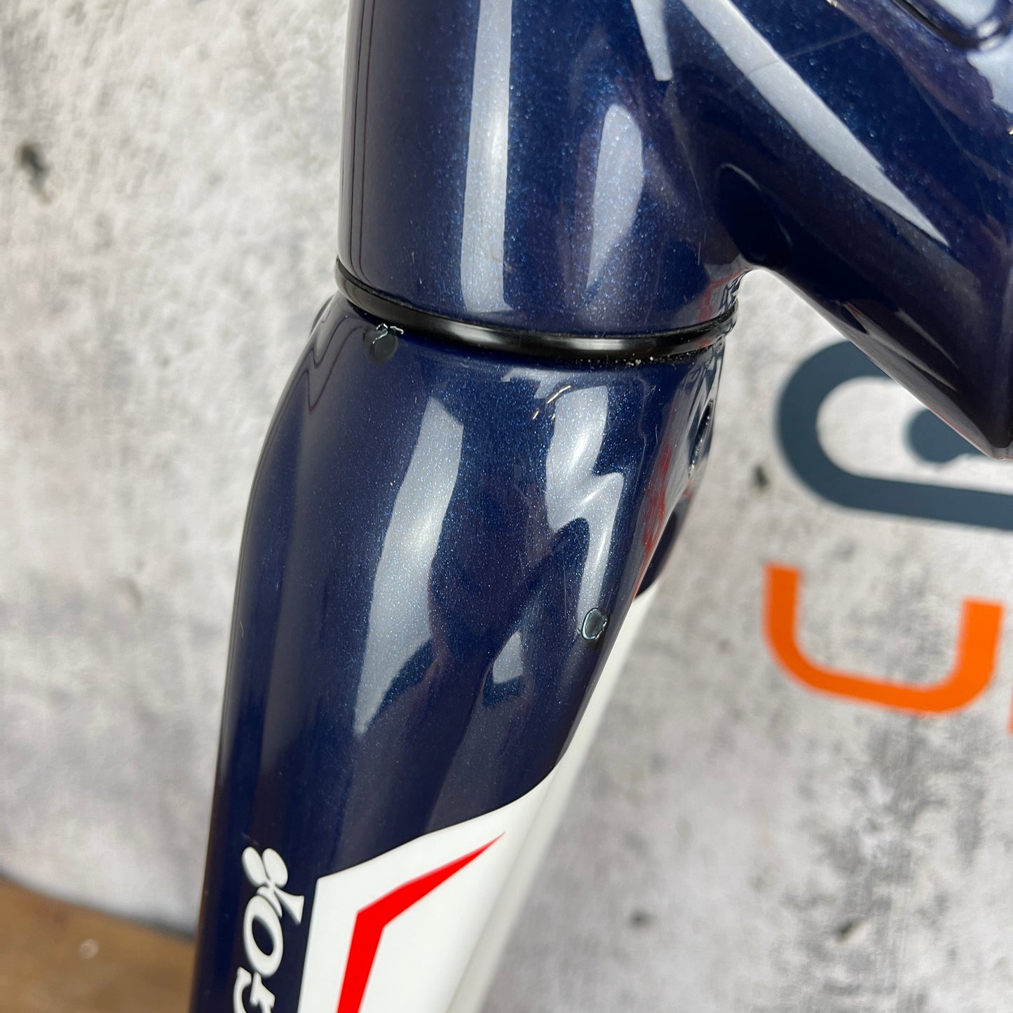 Colnago C59 Italia 54s (56.5mm TT) Rim Brake Carbon Frameset 700c Maserati Blue