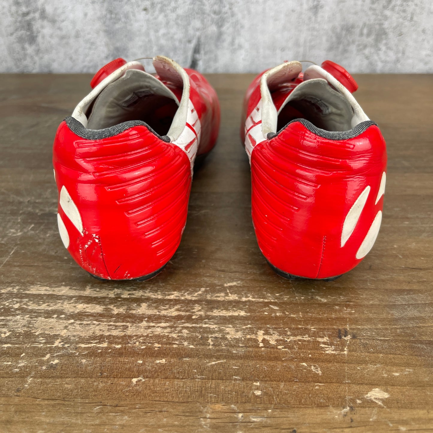 Bontrager XXX Road Size EU 43 US 10 3-Bolt Red Road Bike Cycling Shoes