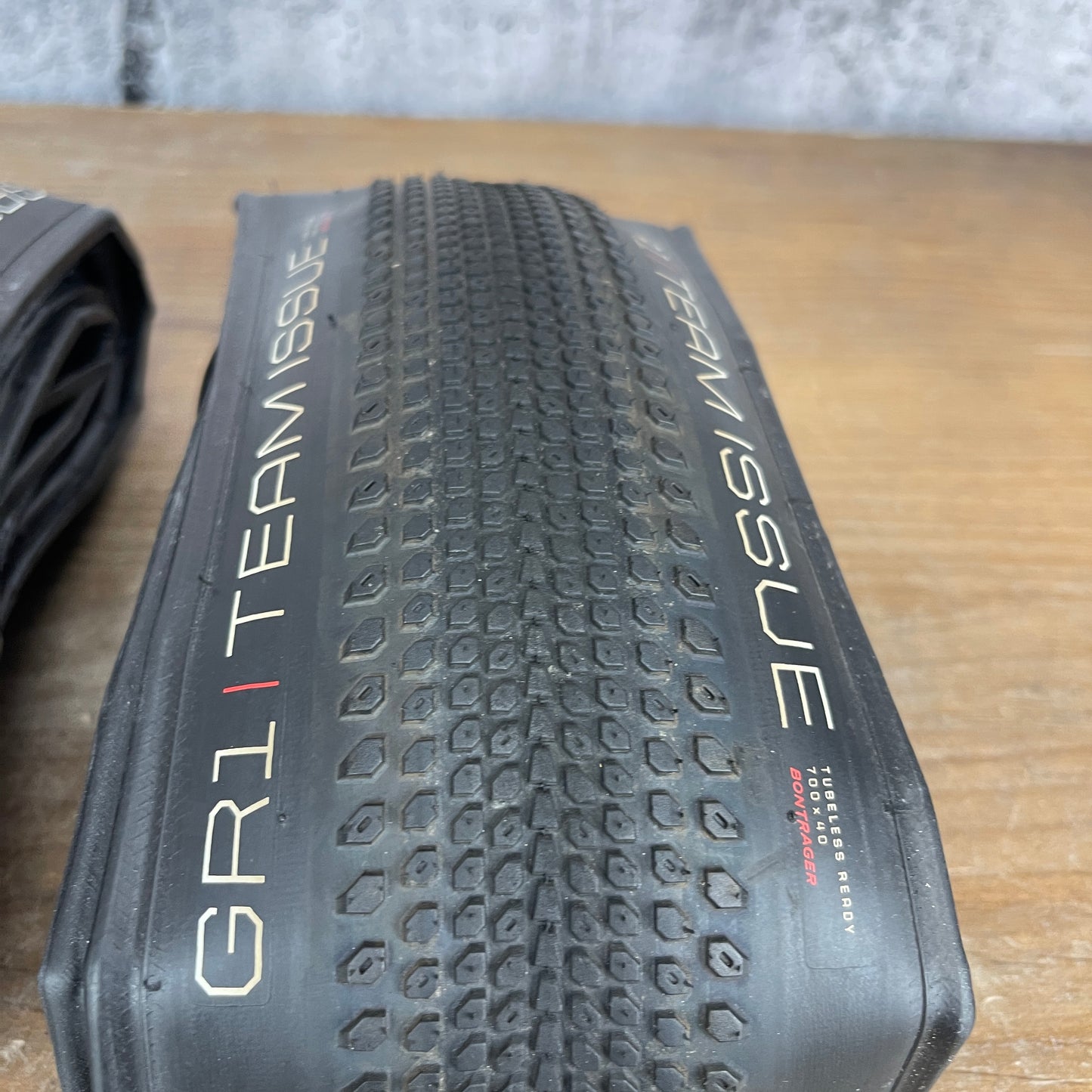 Pair Bontrager GR1 Team Issue 700c x 40mm Tubeless Compatible Gravel Bike Tires