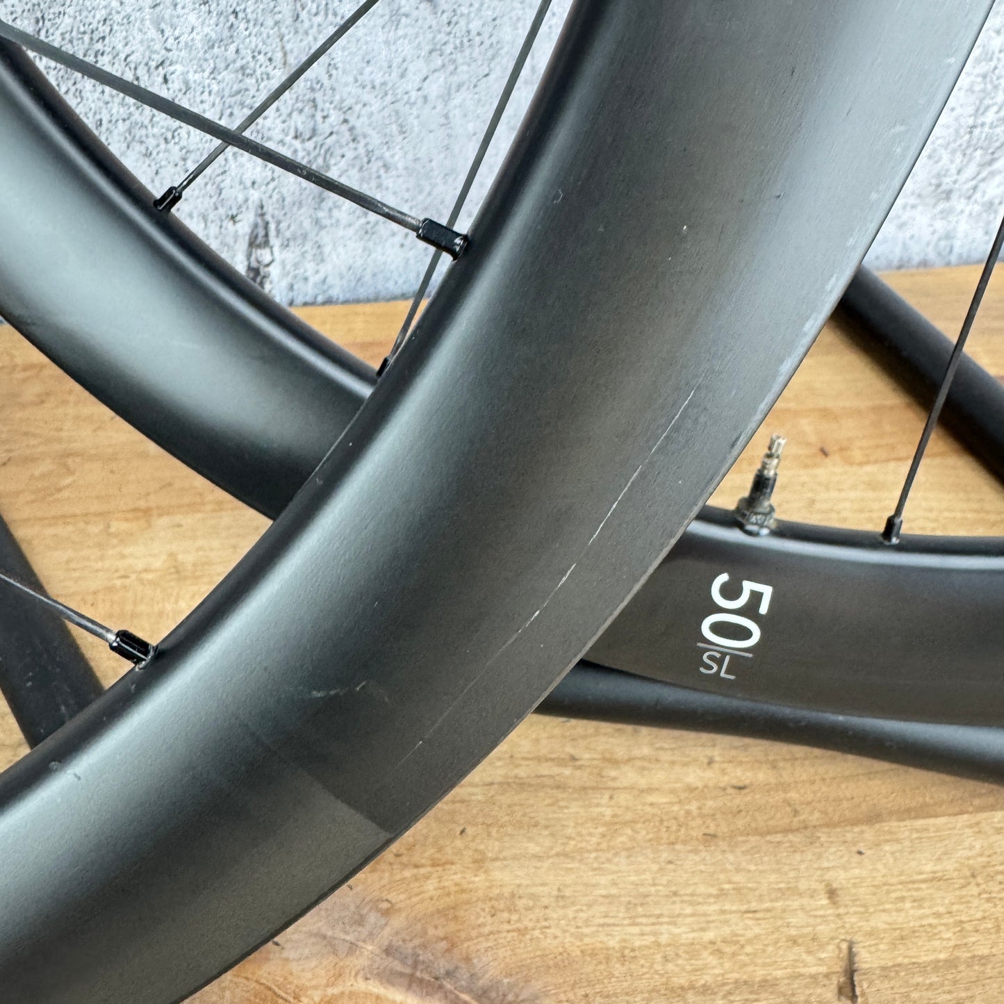 Hunt SL 50 Carbon Tubeless Disc Brake Wheelset 700c 1446g