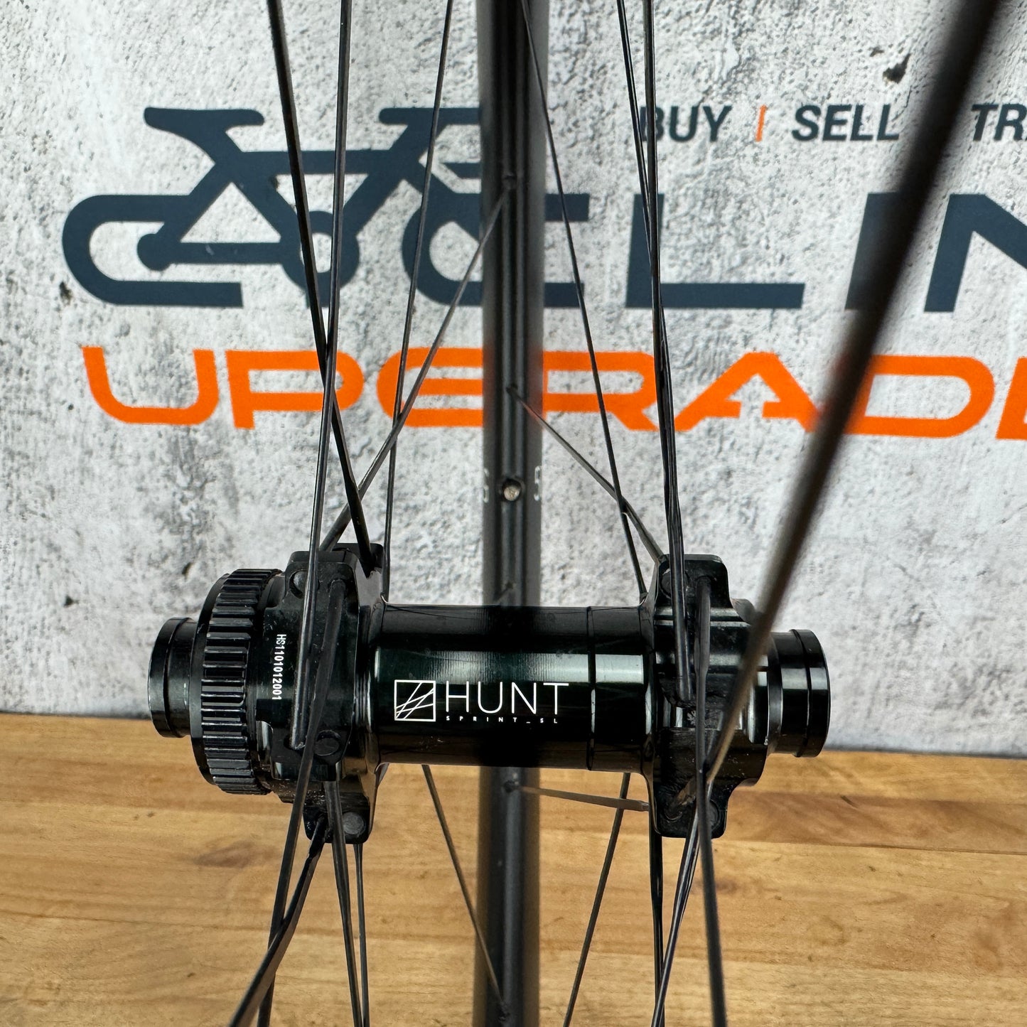 Hunt SL 50 Carbon Tubeless Disc Brake Wheelset 700c 1446g