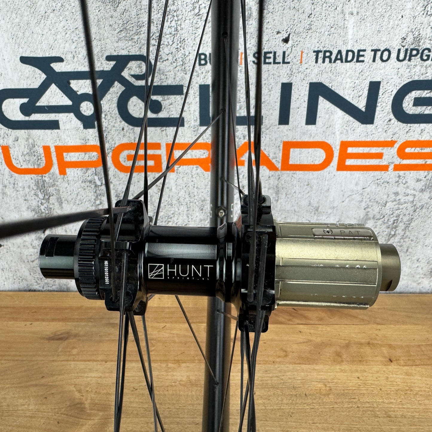 Hunt SL 50 Carbon Tubeless Disc Brake Wheelset 700c 1446g