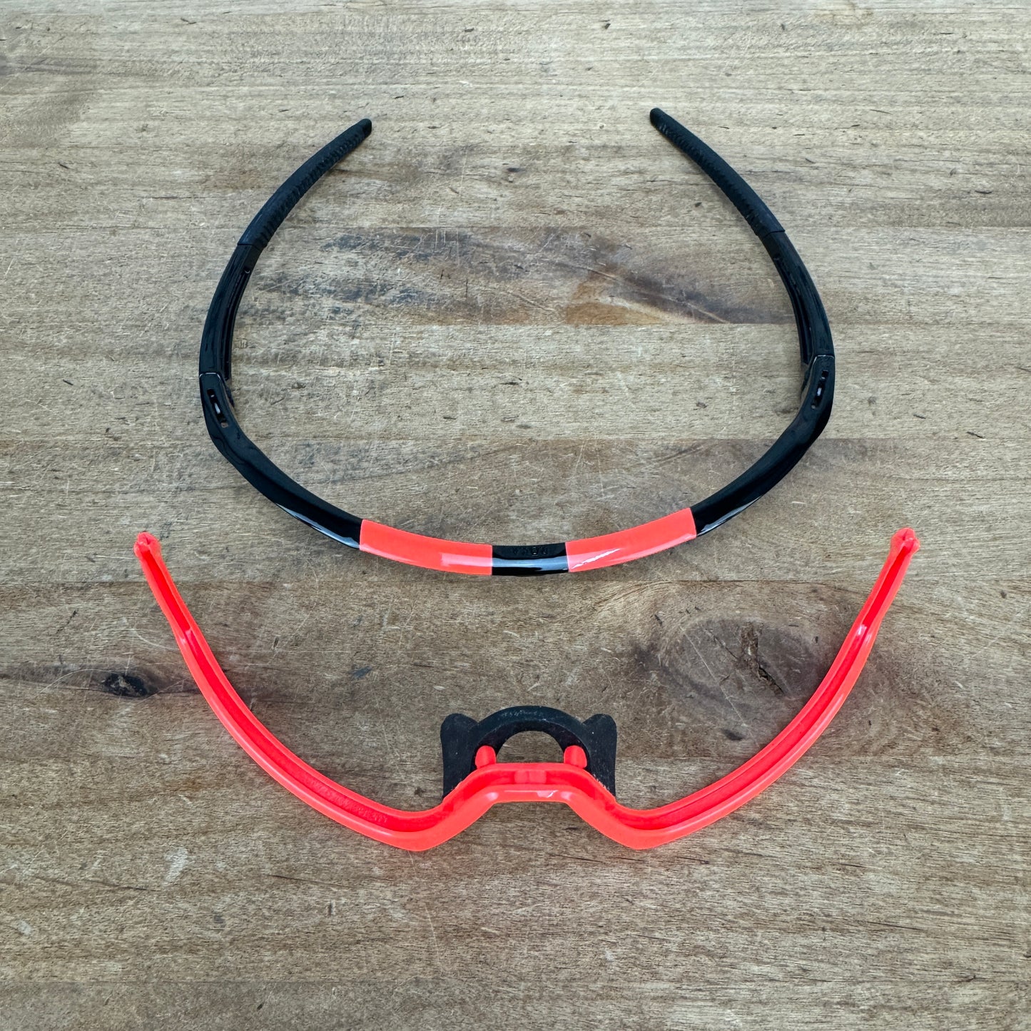 Roka CP-1 Torch Red / Black Cycling Sunglasses Frames Only 15g
