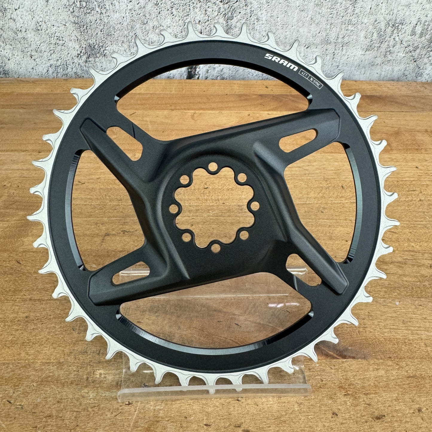 New! SRAM Red AXS X-Sync E1 42t 1x 12/13-Speed 8-Bolt DM Chainring 109g