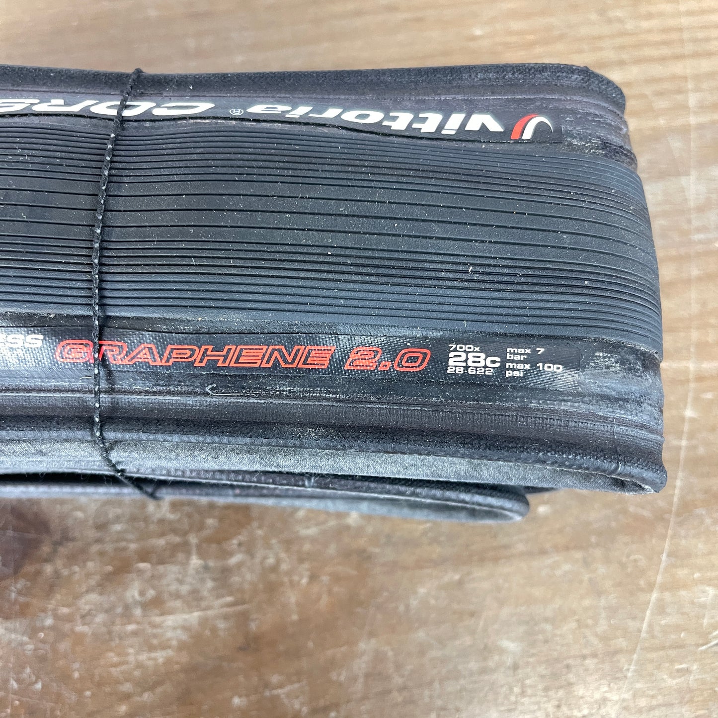 New! Vittoria Corsa Graphene 2.0 TLR 700c x 28mm Tubeless Single Road Tire