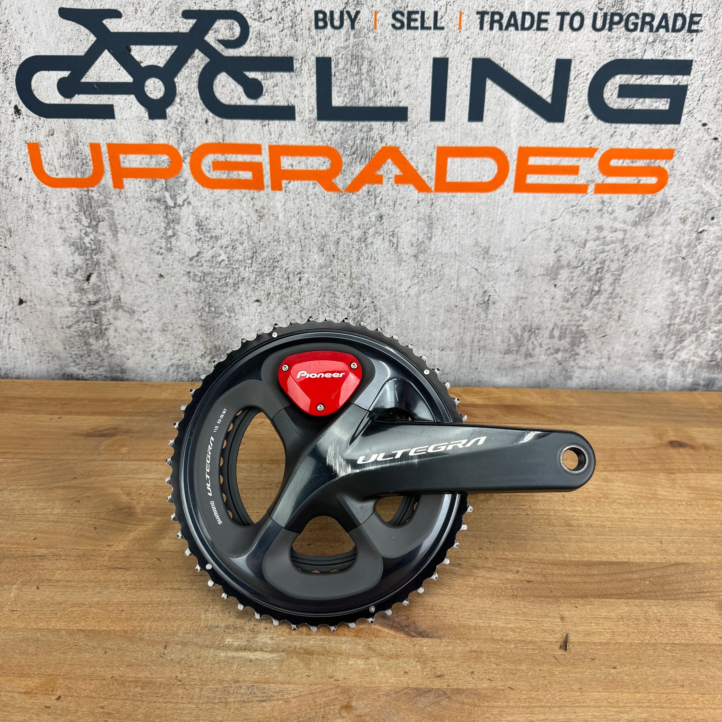 Shimano Ultegra FC-R8000 165mm 52/36t Pioneer Power Meter Crankset Passed Recall