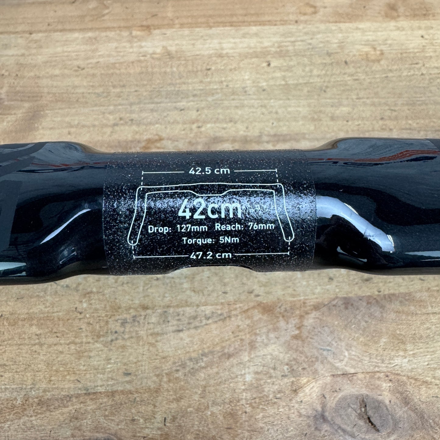 Low Mile! Enve SES AR In-Route 42cm 31.8mm 76mm Reach 127mm Drop Handlebar 254g