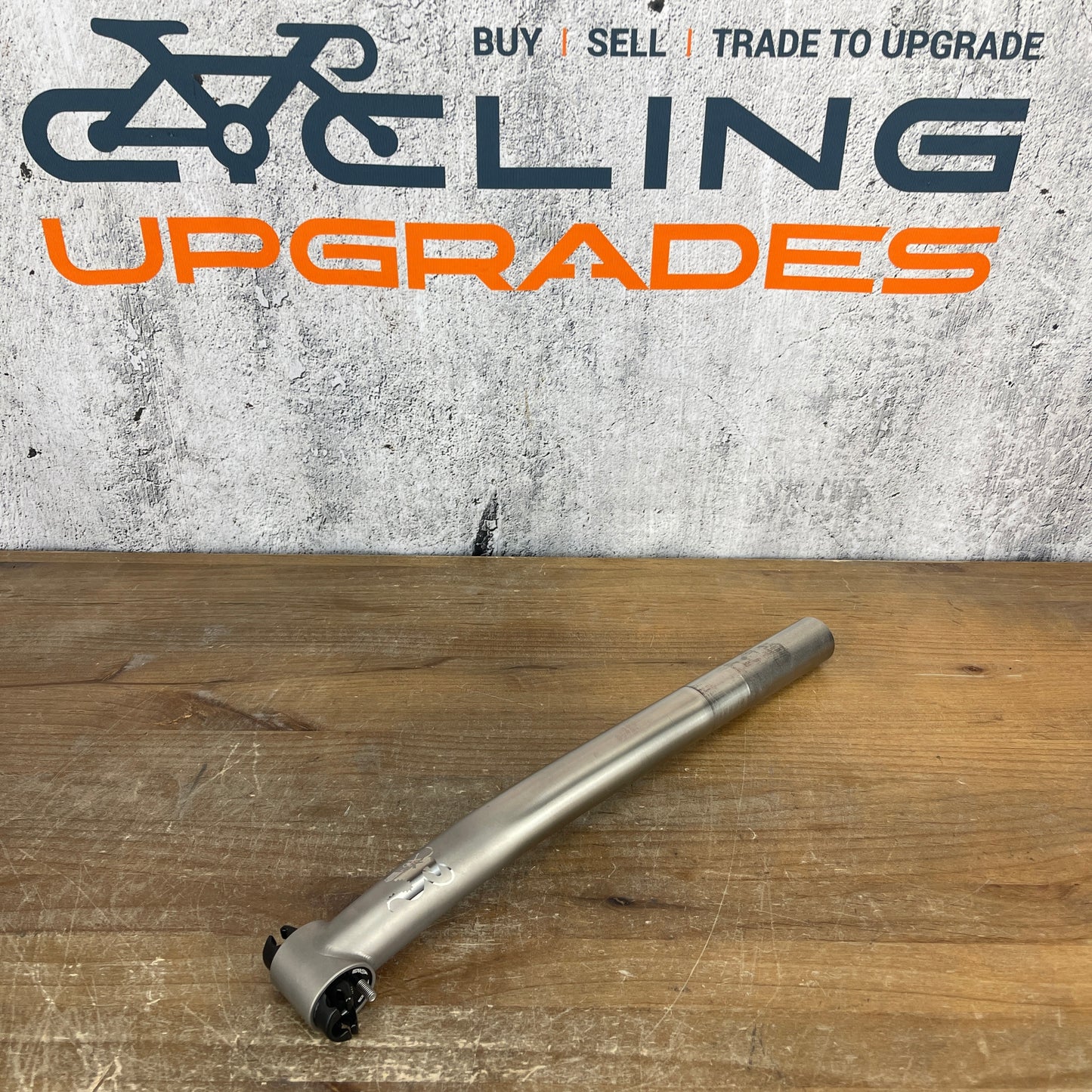 Moots Titanium 30.9mm x 380mm Road Bike Layback Seatpost 20mm Setback 245g