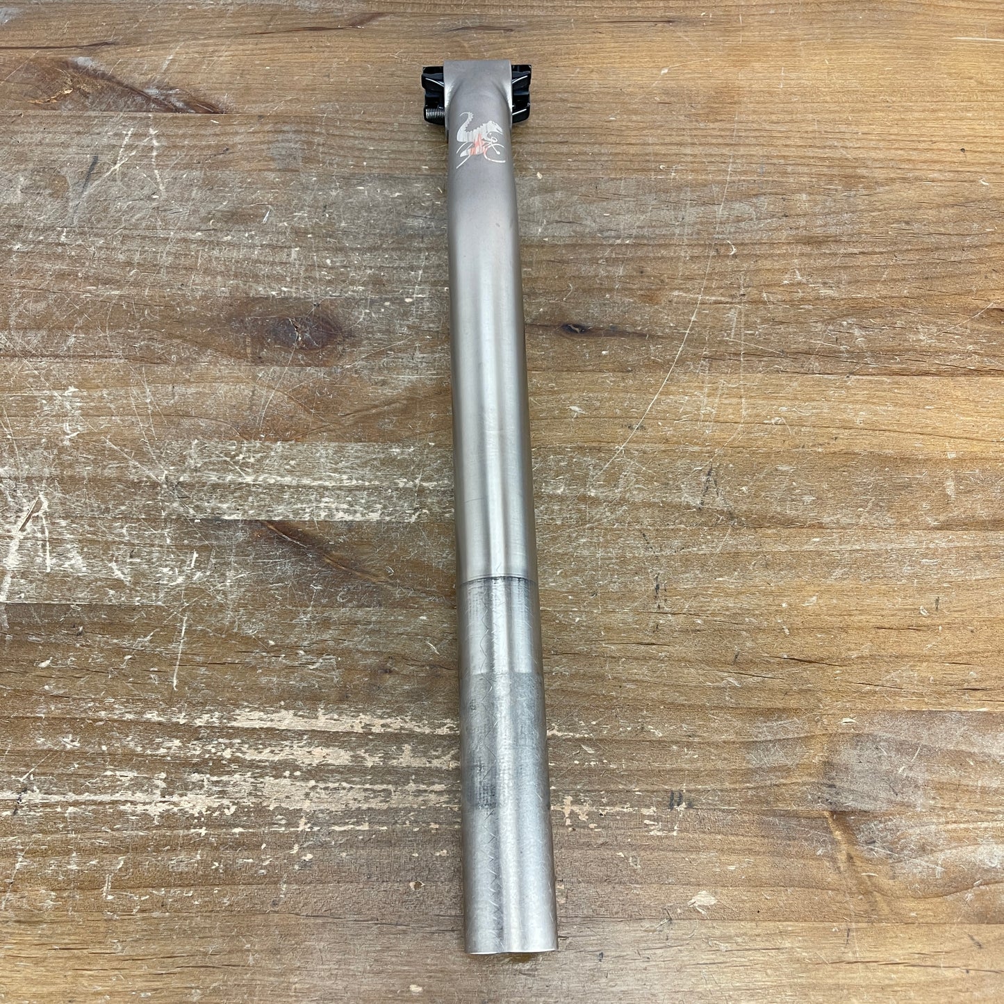 Moots Titanium 30.9mm x 380mm Road Bike Layback Seatpost 20mm Setback 245g