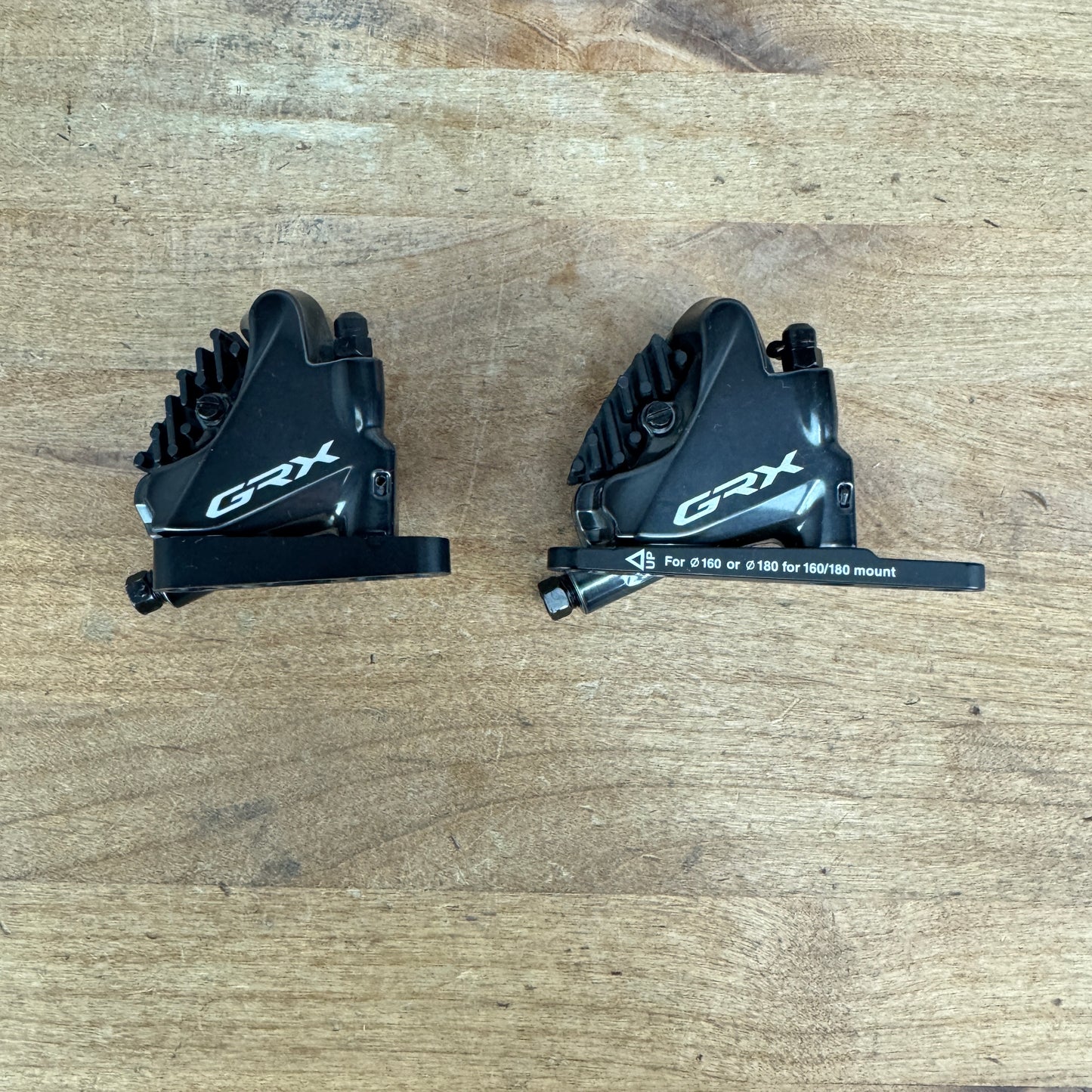 Shimano GRX ST-RX810 11-Speed Mechanical 1x Shifters + Hydraulic Disc Calipers